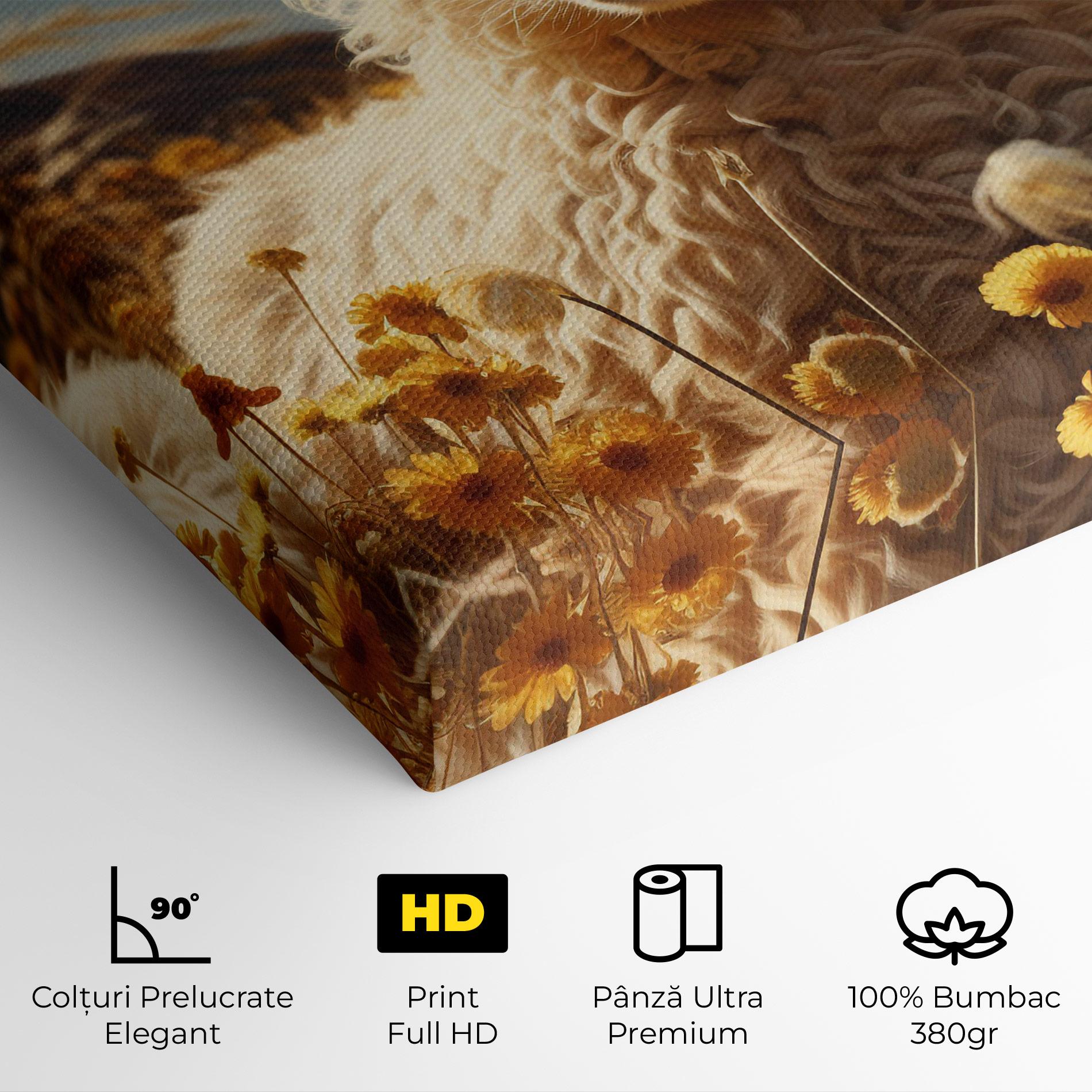 Tablou Canvas Animals Grazing mockup 4