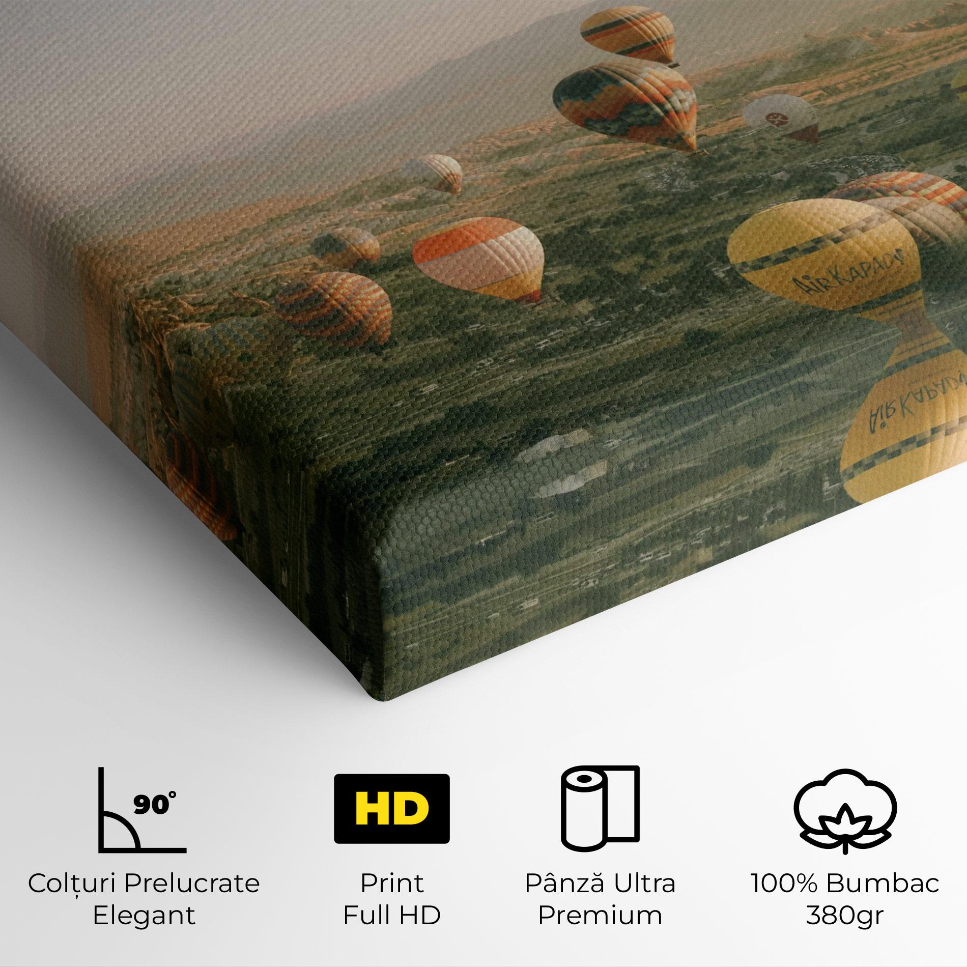 Tablou Canvas Hot Ballons mockup 4