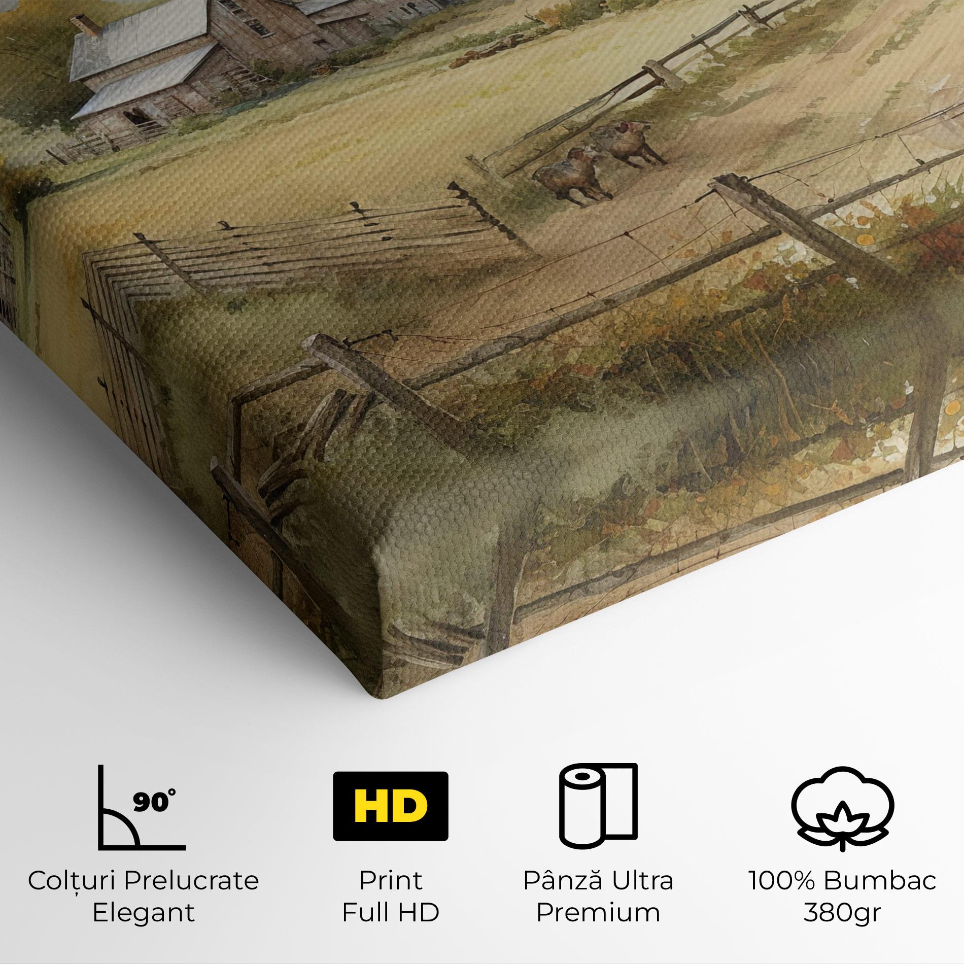 Tablou Canvas Rural Field mockup 4