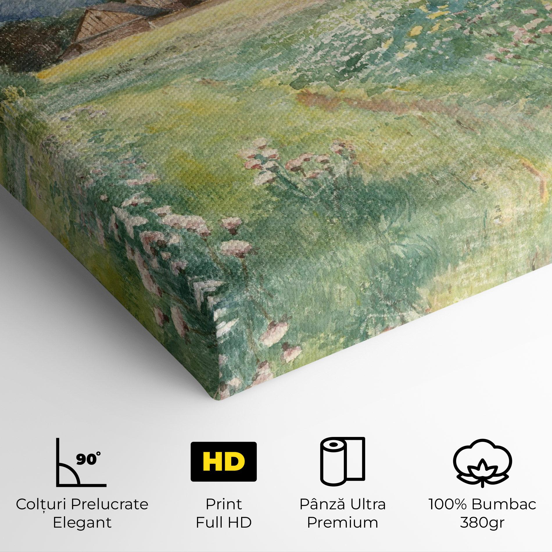 Tablou Canvas Rural Painting Art mockup 4