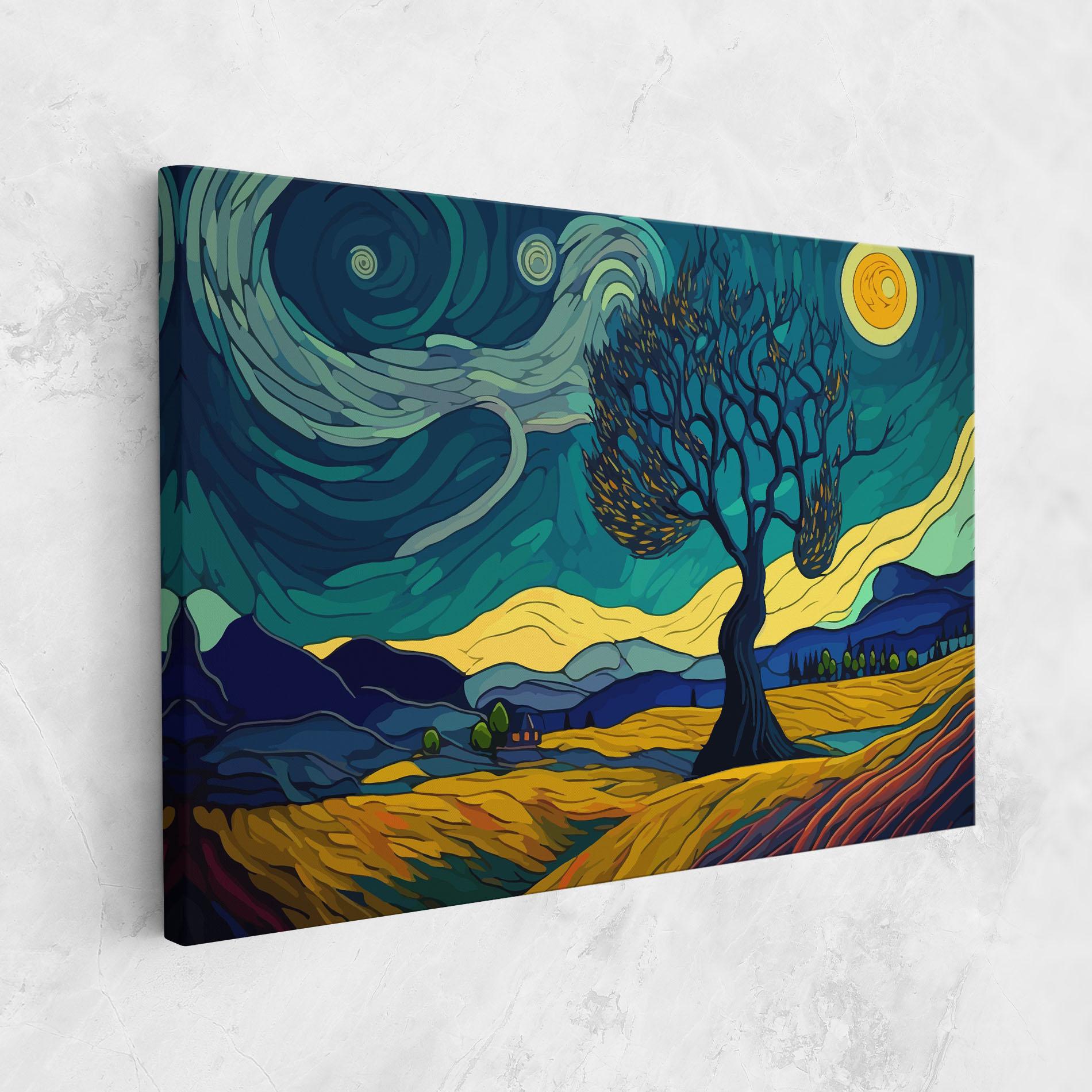 Tablou Canvas Abstract Rural Art mockup 1