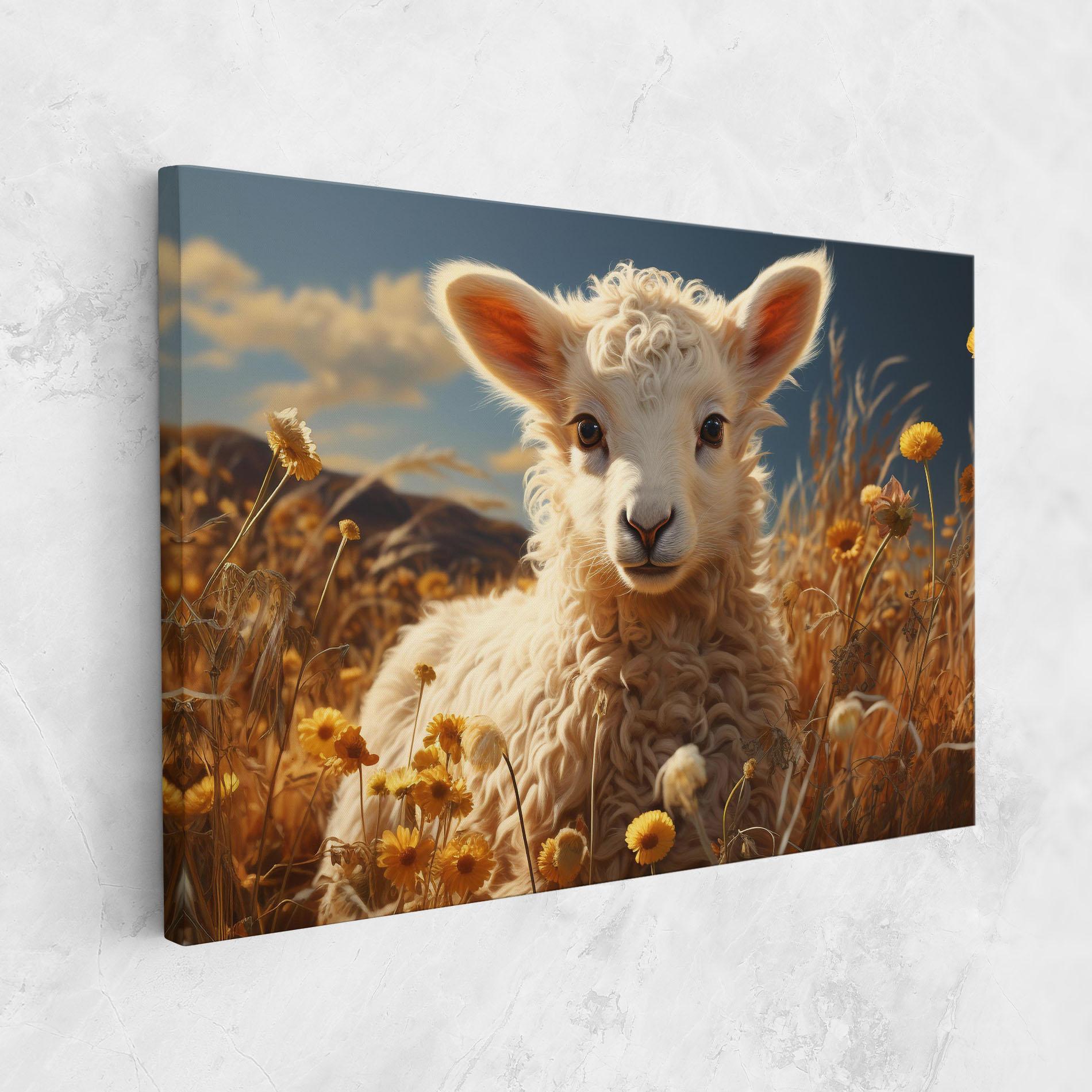 Tablou Canvas Animals Grazing mockup 1