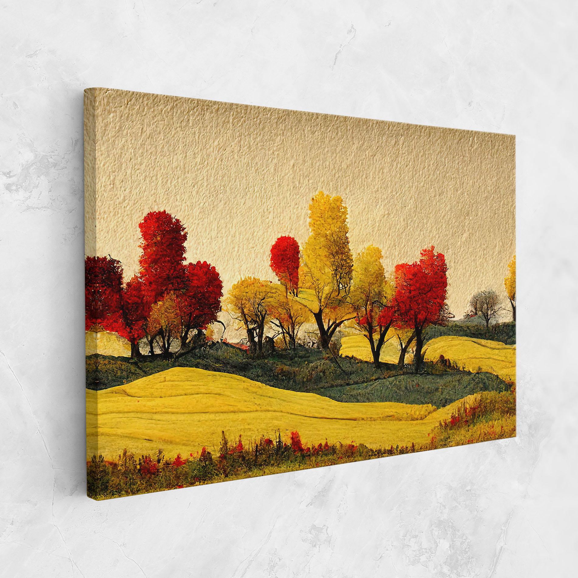 Tablou Canvas Autumn Paper Style mockup 1