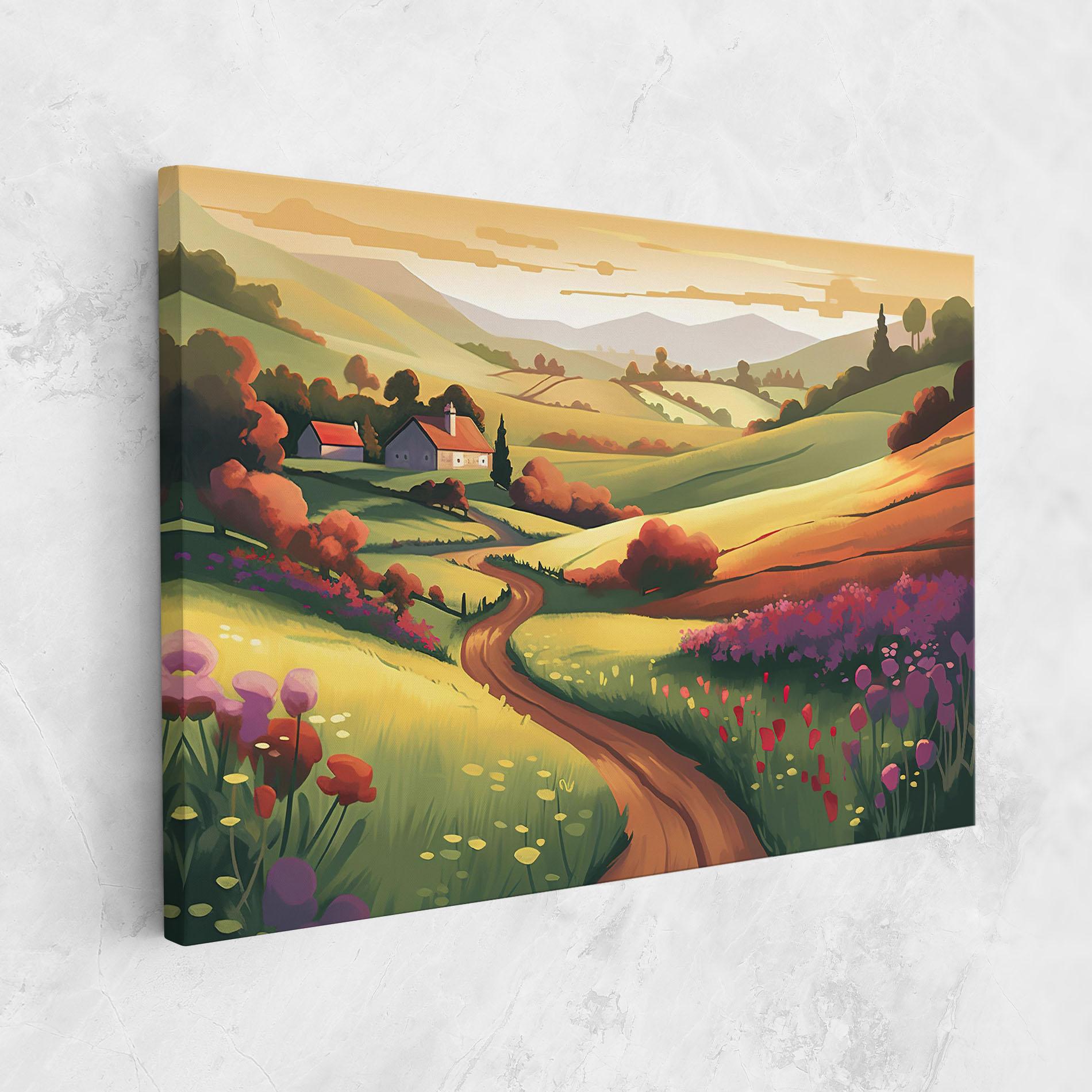 Tablou Canvas Countryside Charm mockup 1