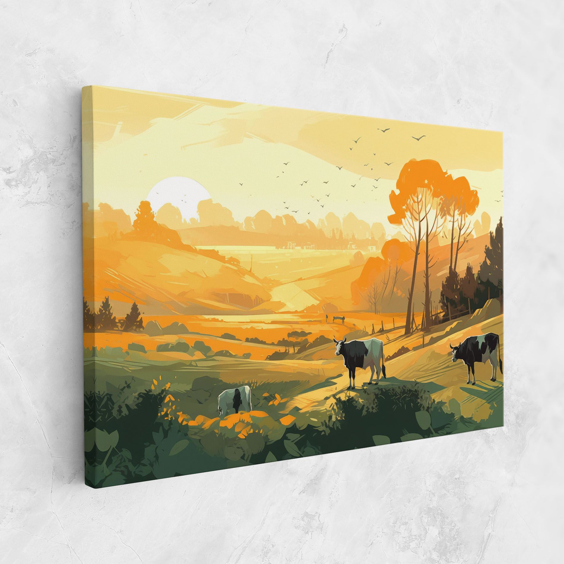 Farm With Sunlight mockup 1