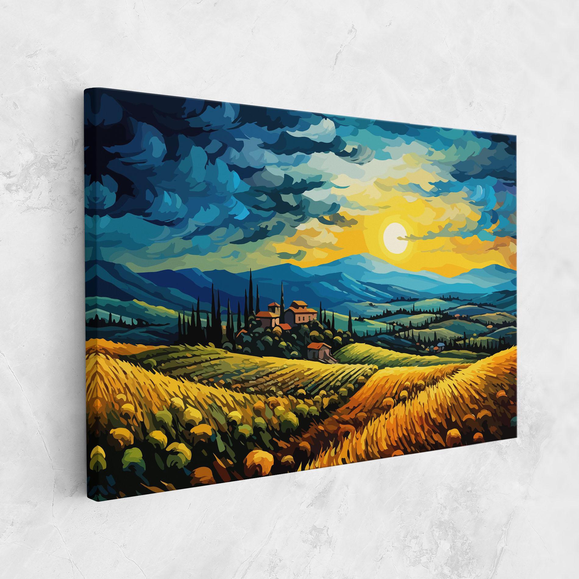 Tablou Canvas Rural Fantasy View mockup 1