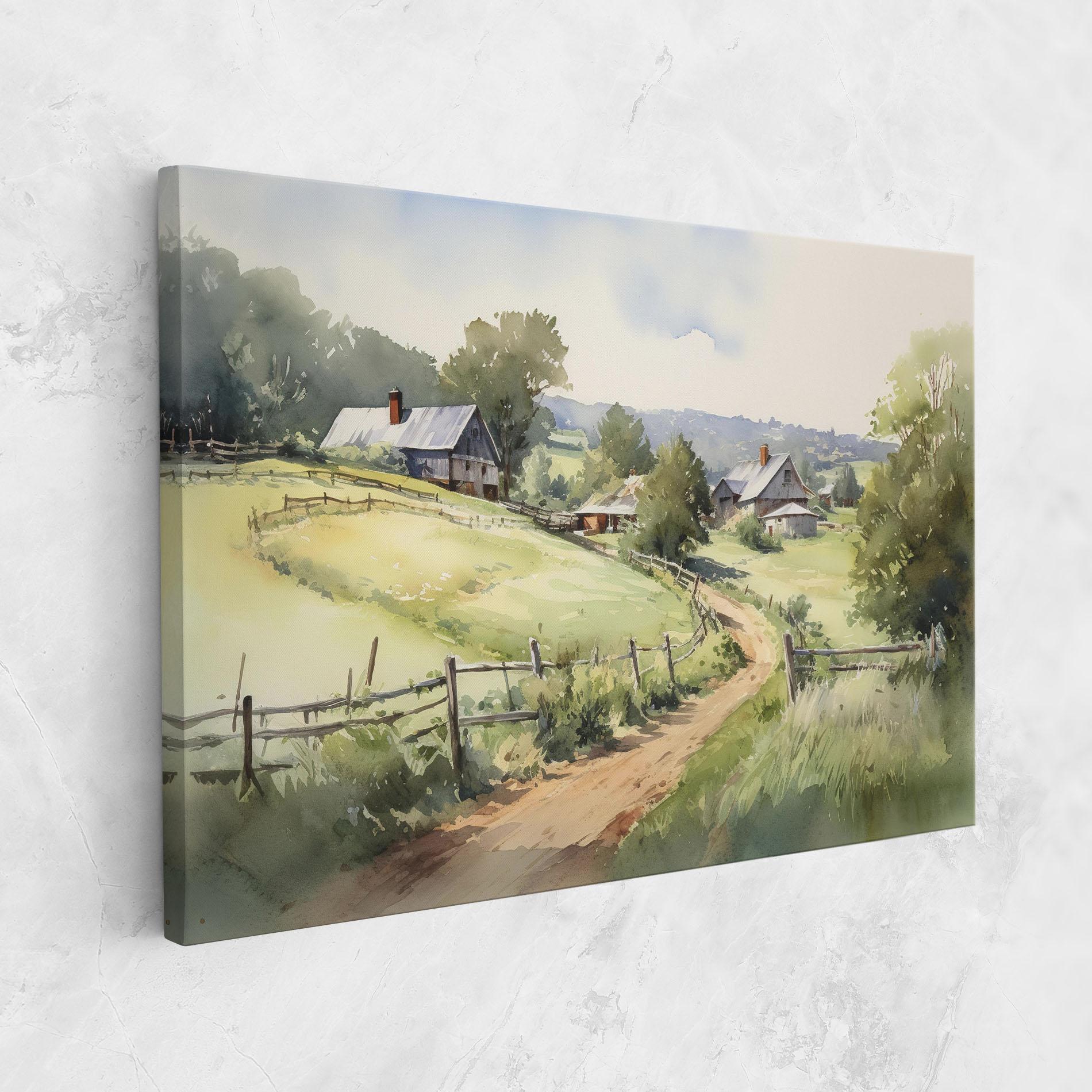 Tablou Canvas Rural Farm mockup 1