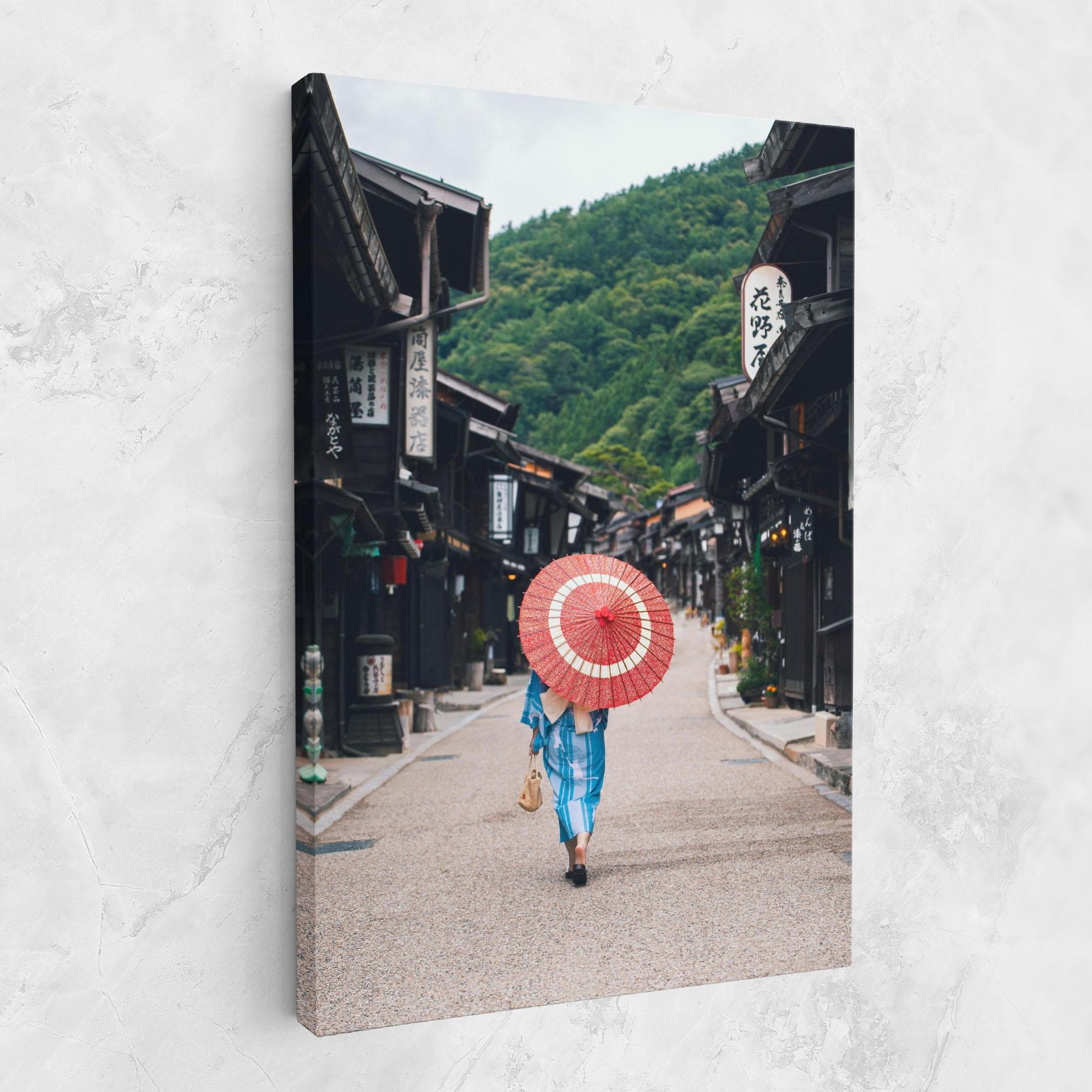 Tablou Canvas China Roads mockup 1