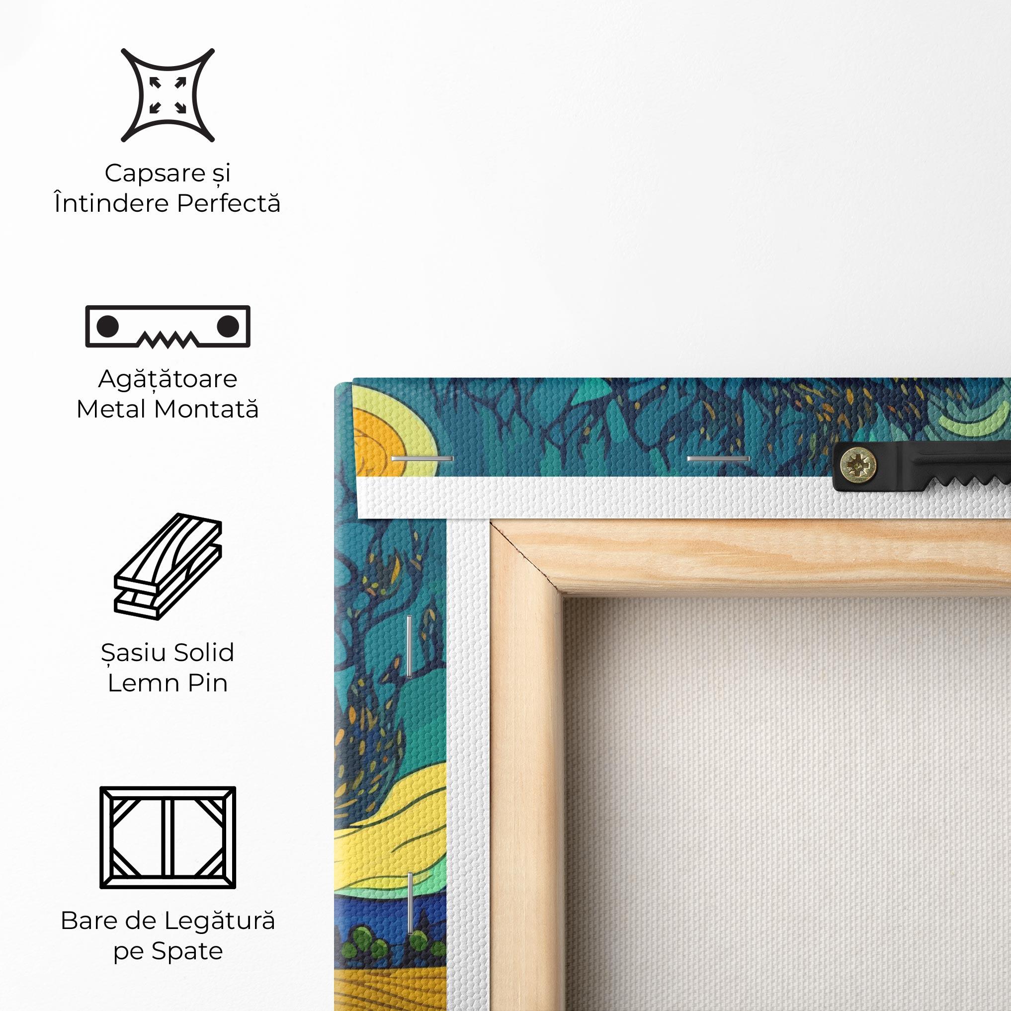 Tablou Canvas Abstract Rural Art mockup 5