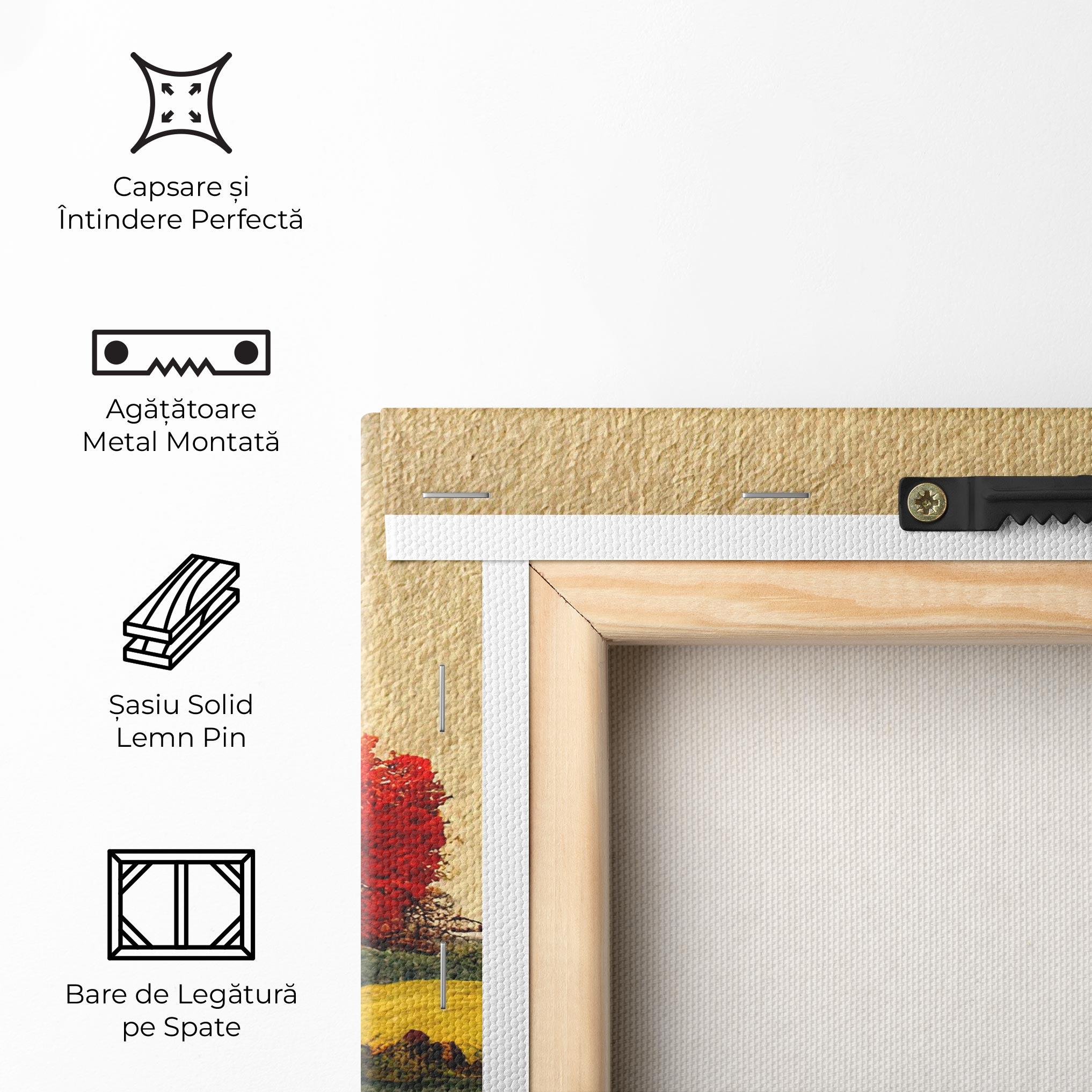 Tablou Canvas Autumn Paper Style mockup 5