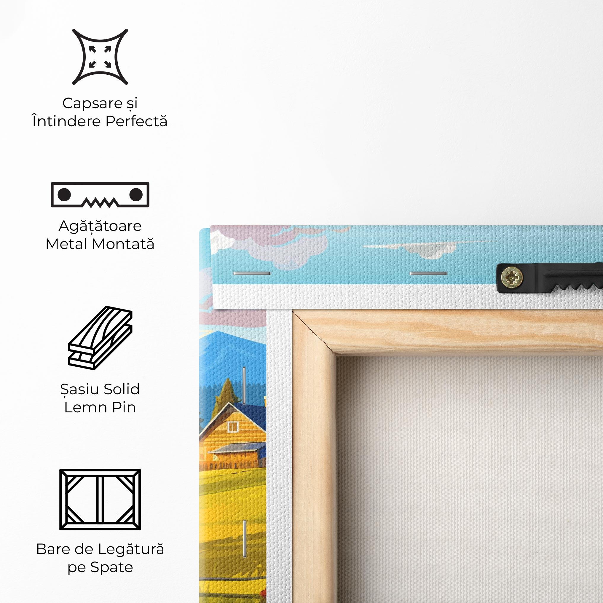 Tablou Canvas Daylight Rural View mockup 5