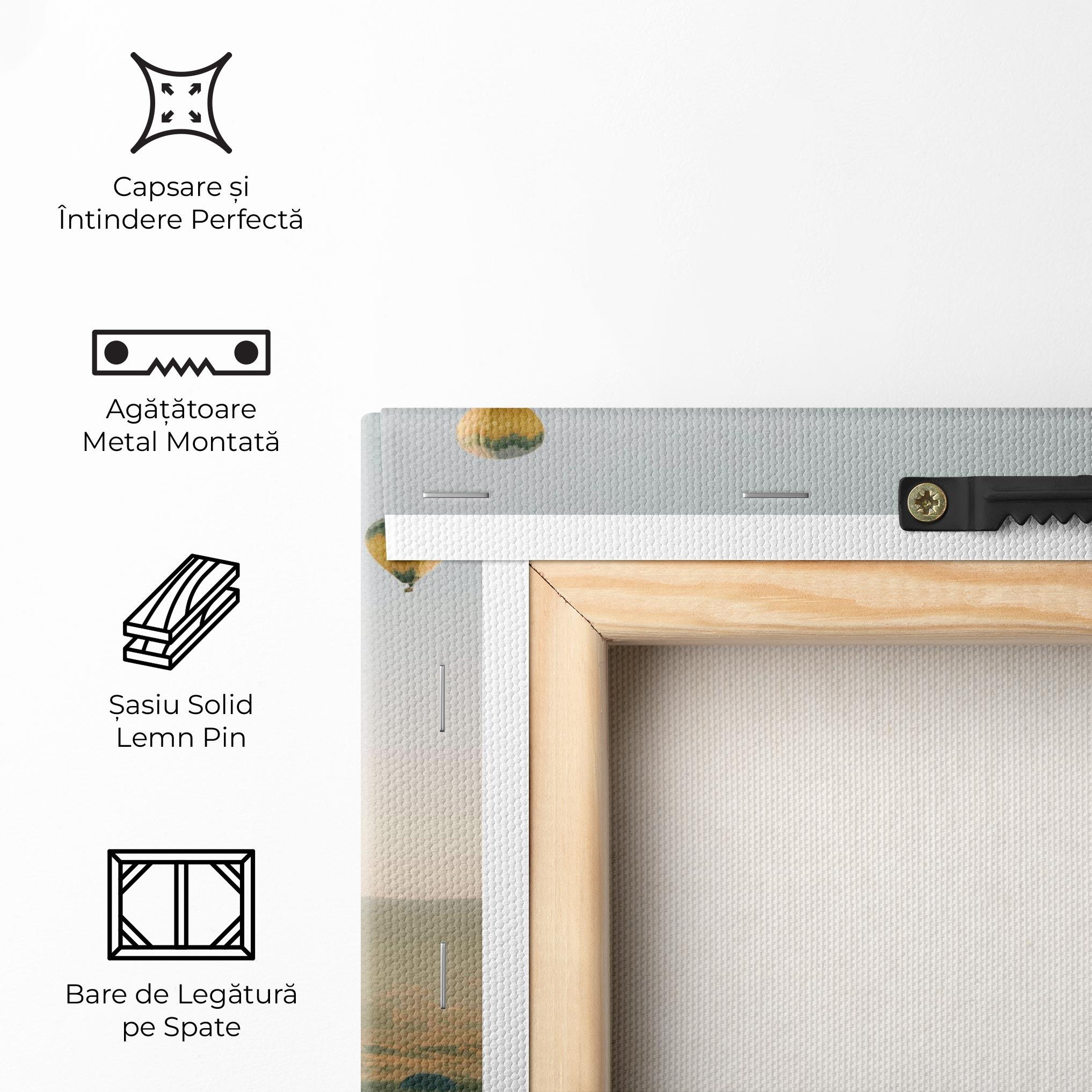 Tablou Canvas Hot Ballons mockup 5