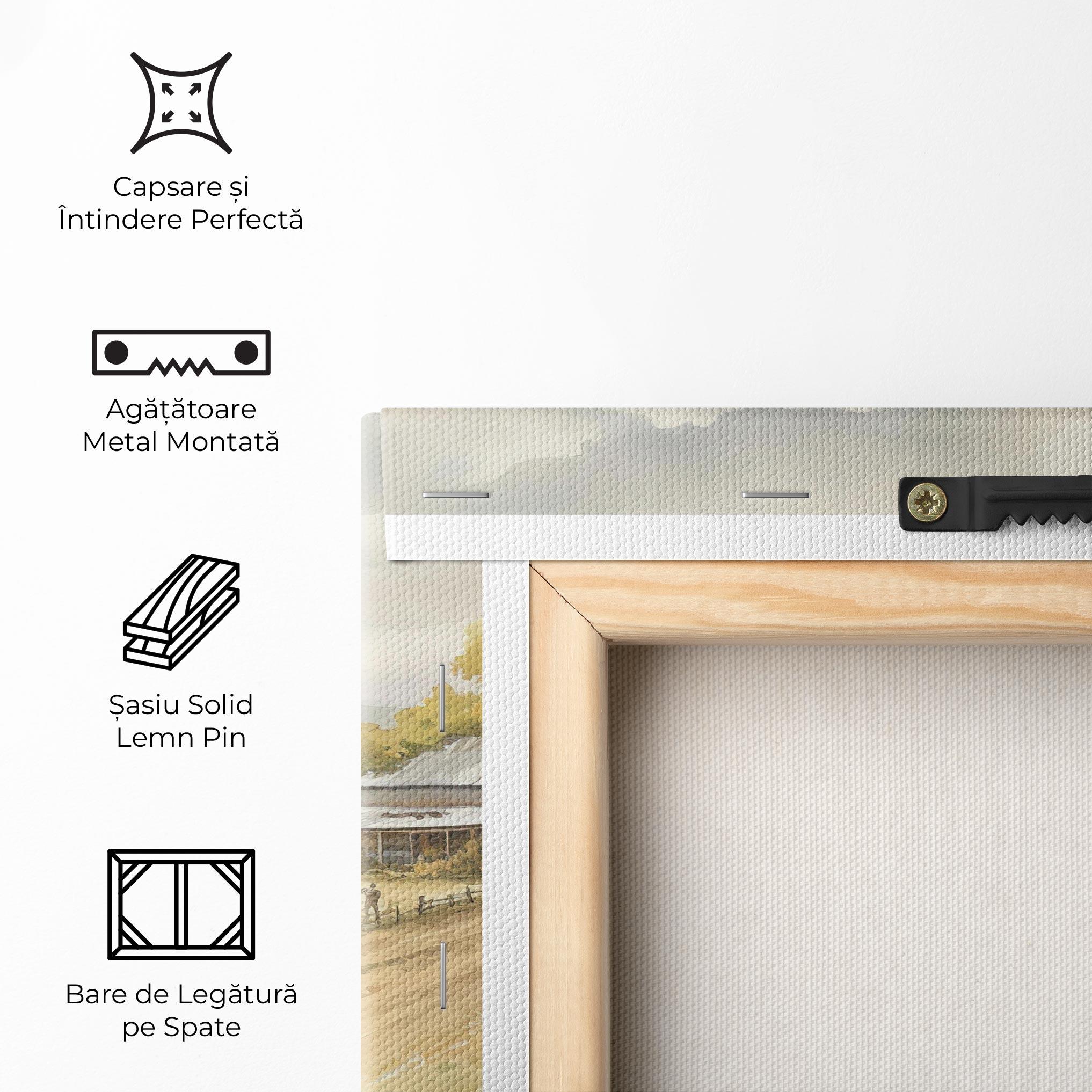 Tablou Canvas Rural Field mockup 5