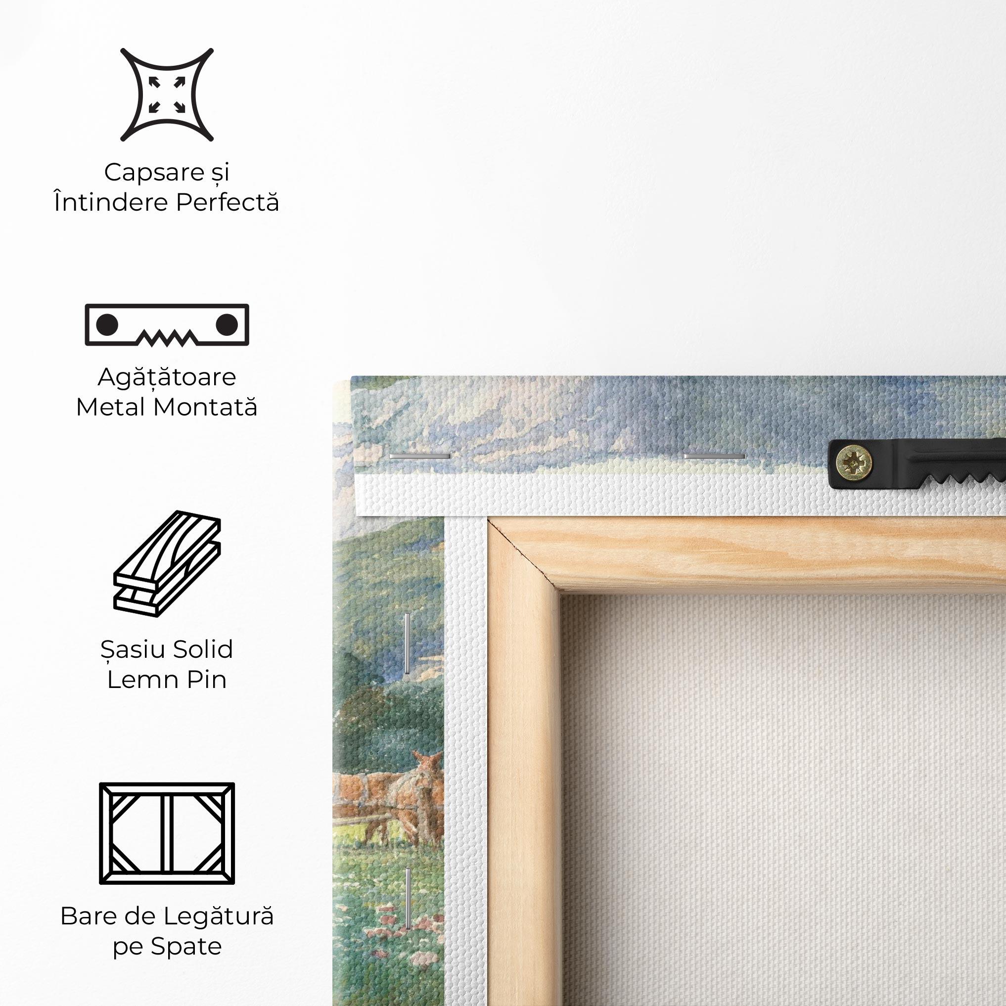 Tablou Canvas Rural Painting Art mockup 5