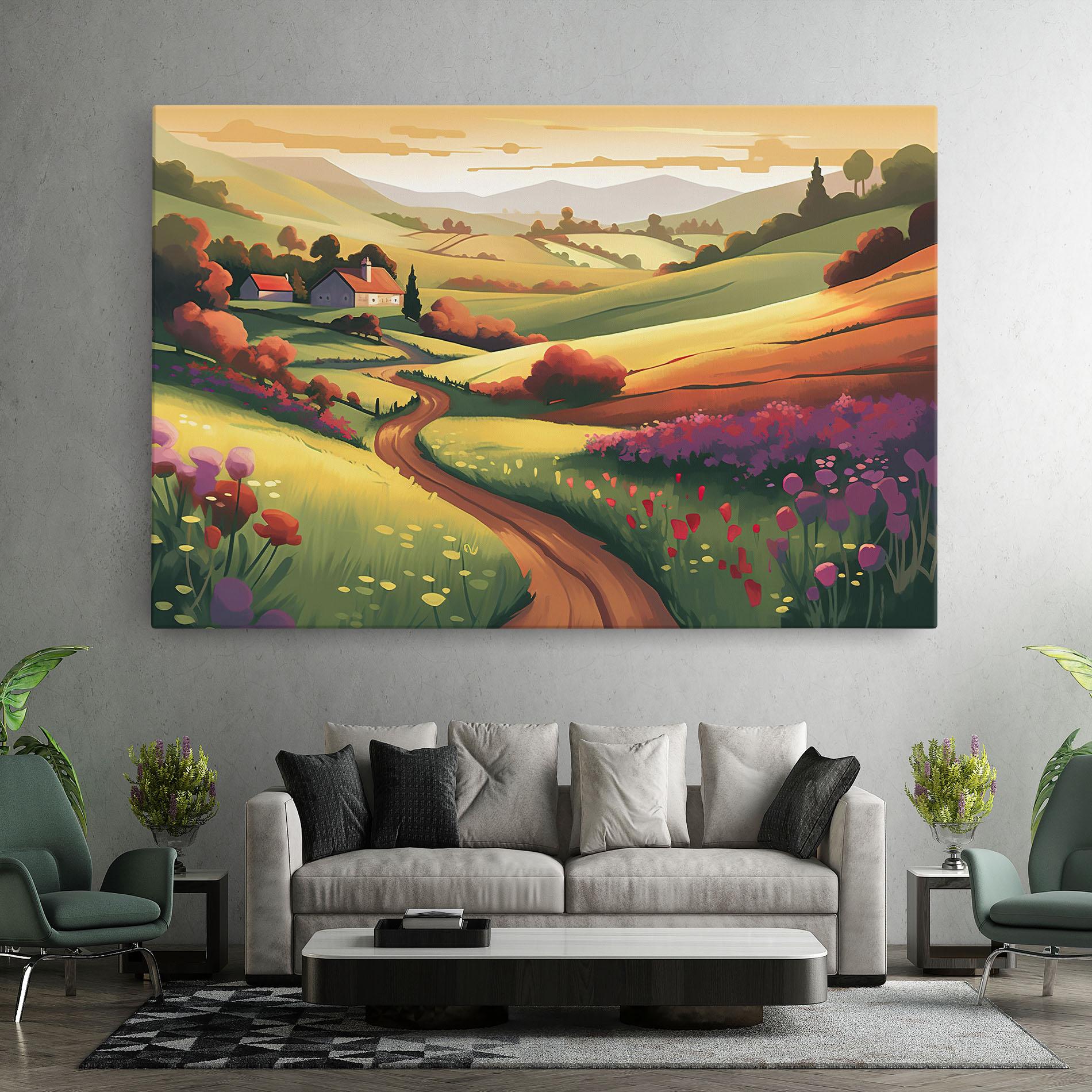 Tablou Canvas Countryside Charm mockup 7