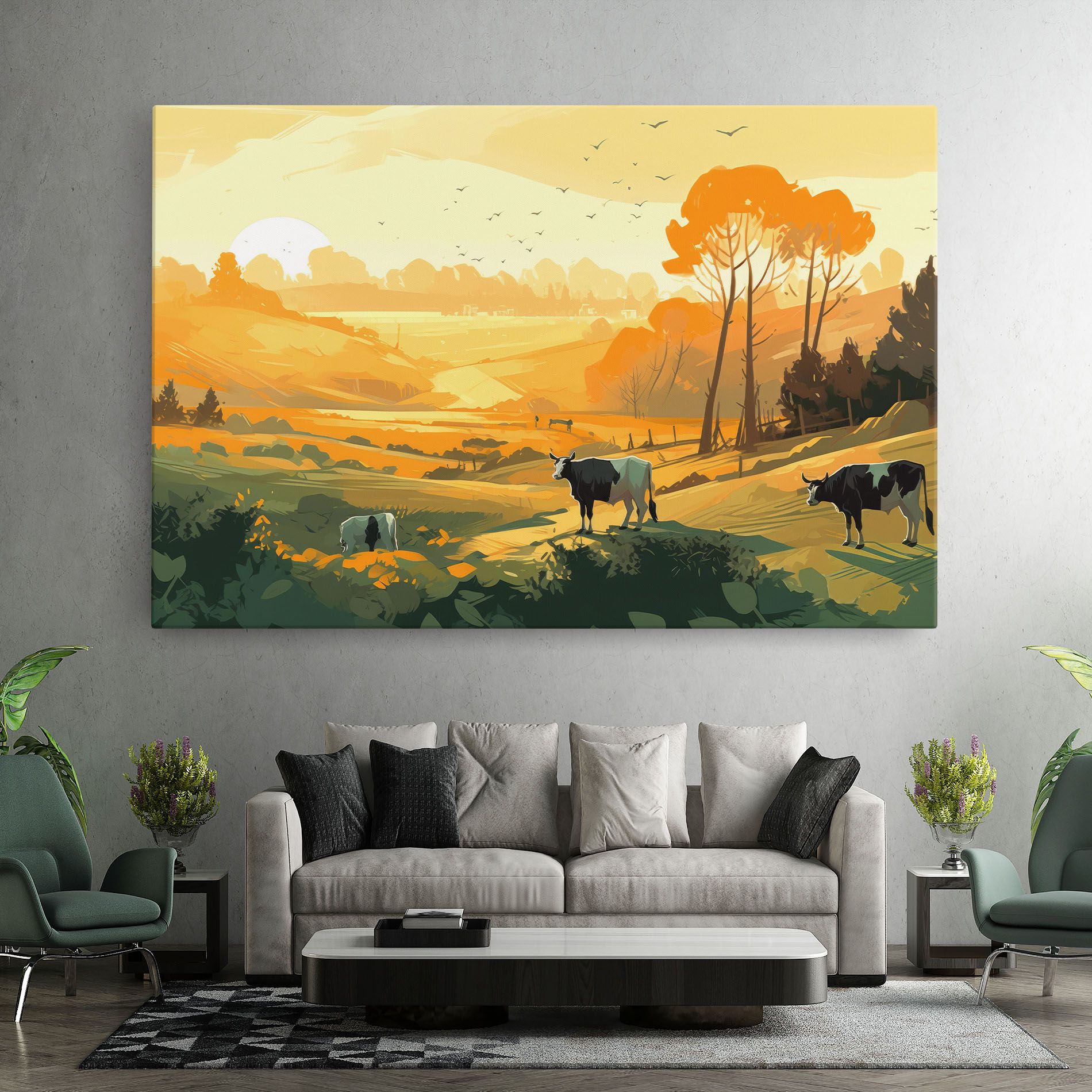Farm With Sunlight mockup 7