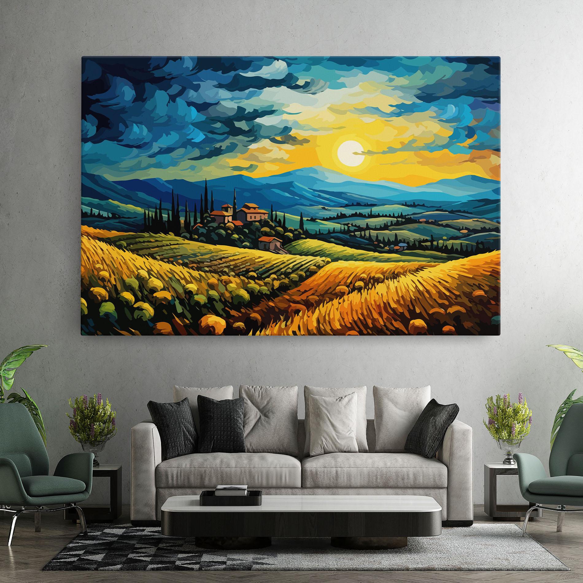 Tablou Canvas Rural Fantasy View mockup 7