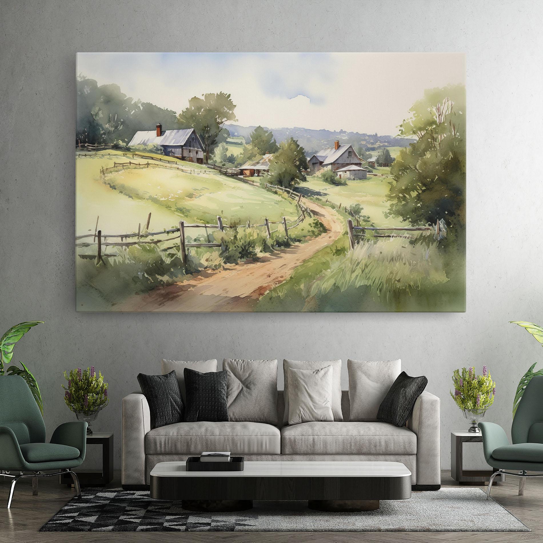 Tablou Canvas Rural Farm mockup 7