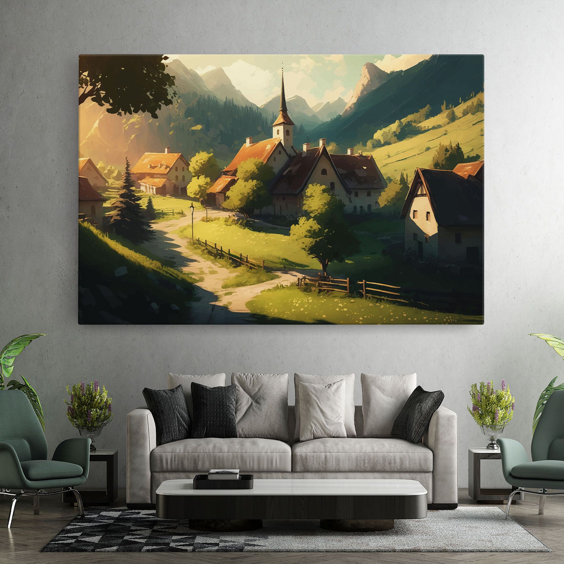 Village Dreamy View mockup 7