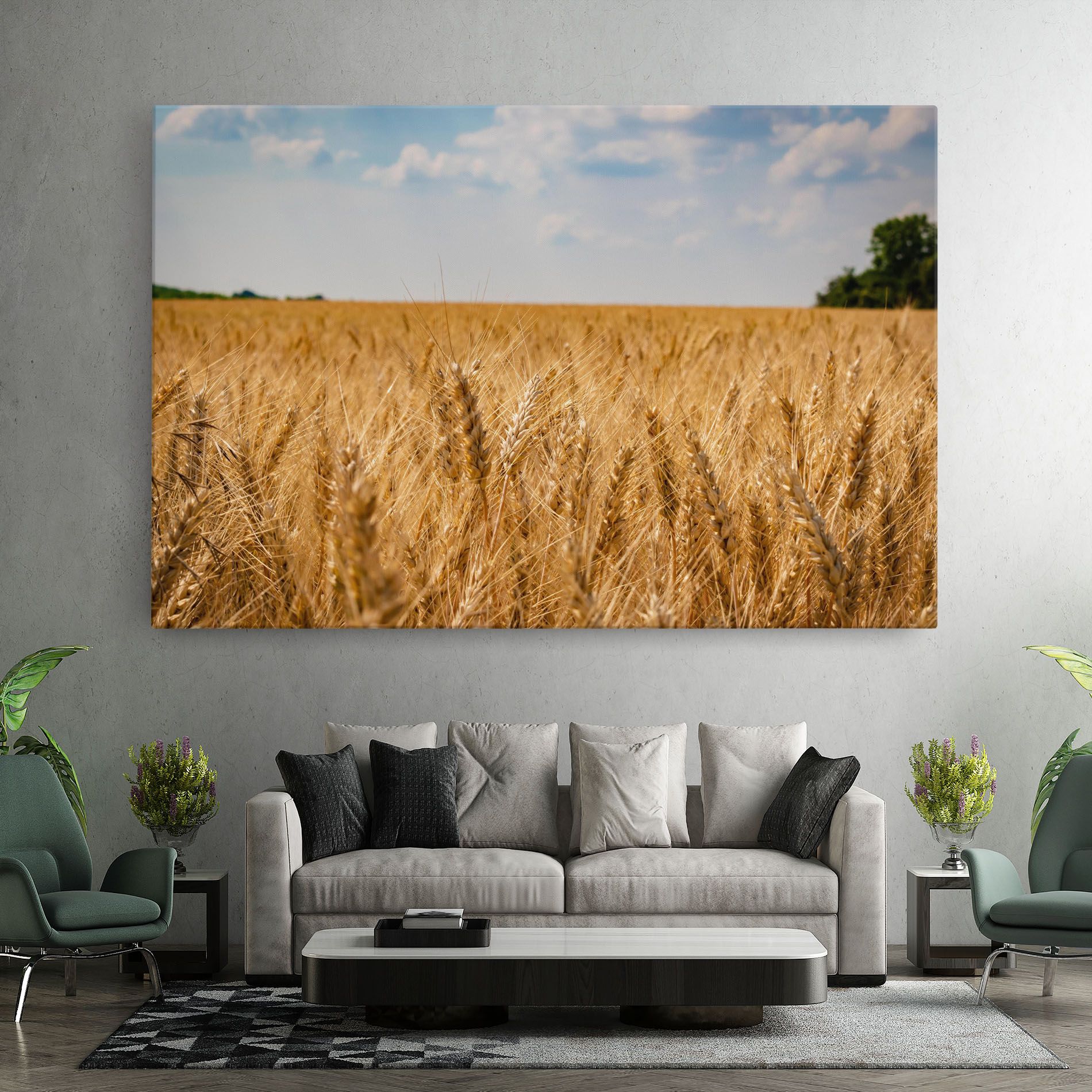Wheat Land View mockup 7