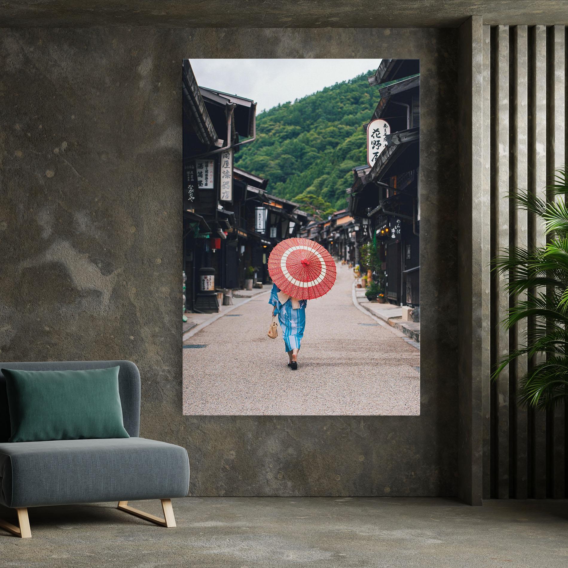 Tablou Canvas China Roads mockup 7