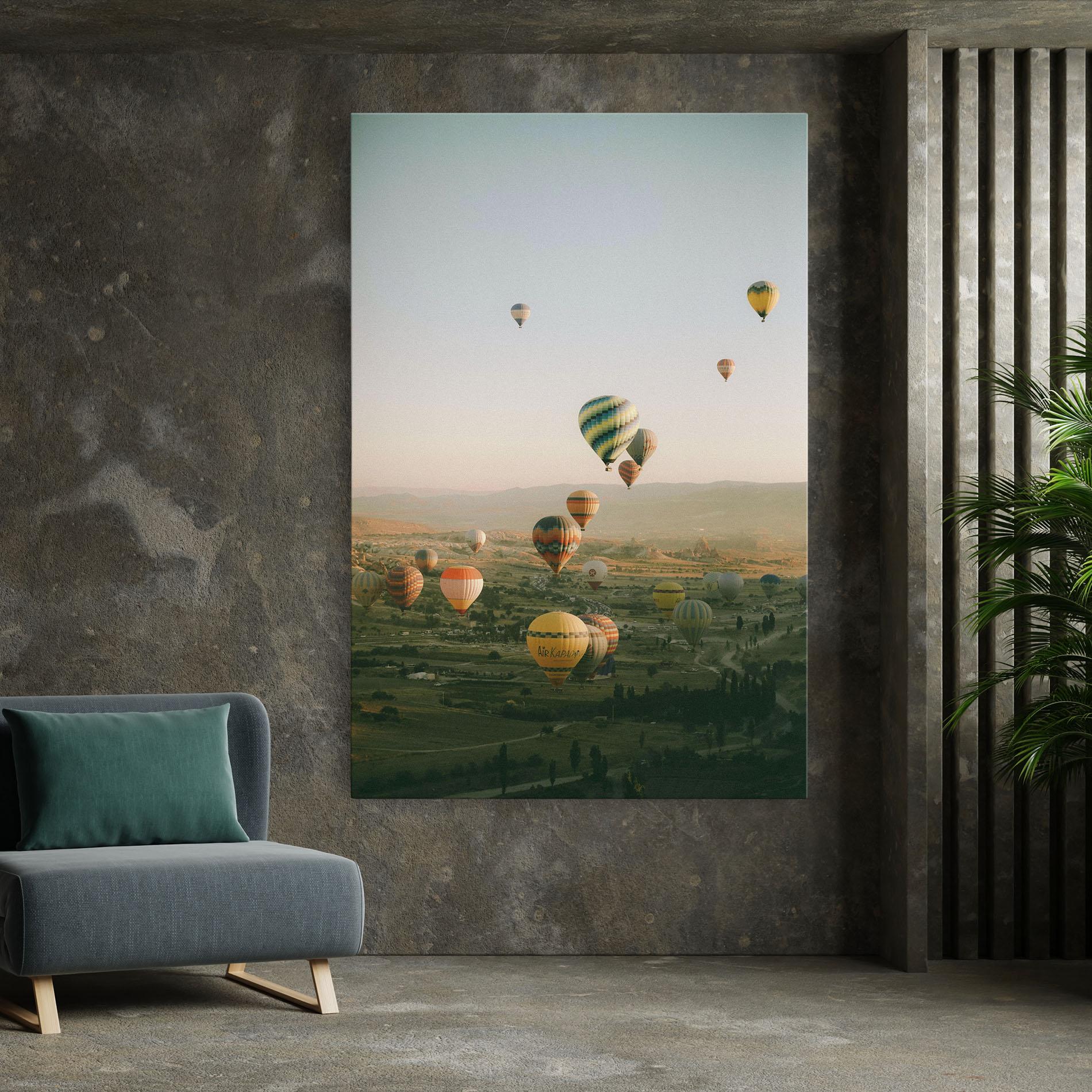 Tablou Canvas Hot Ballons mockup 7