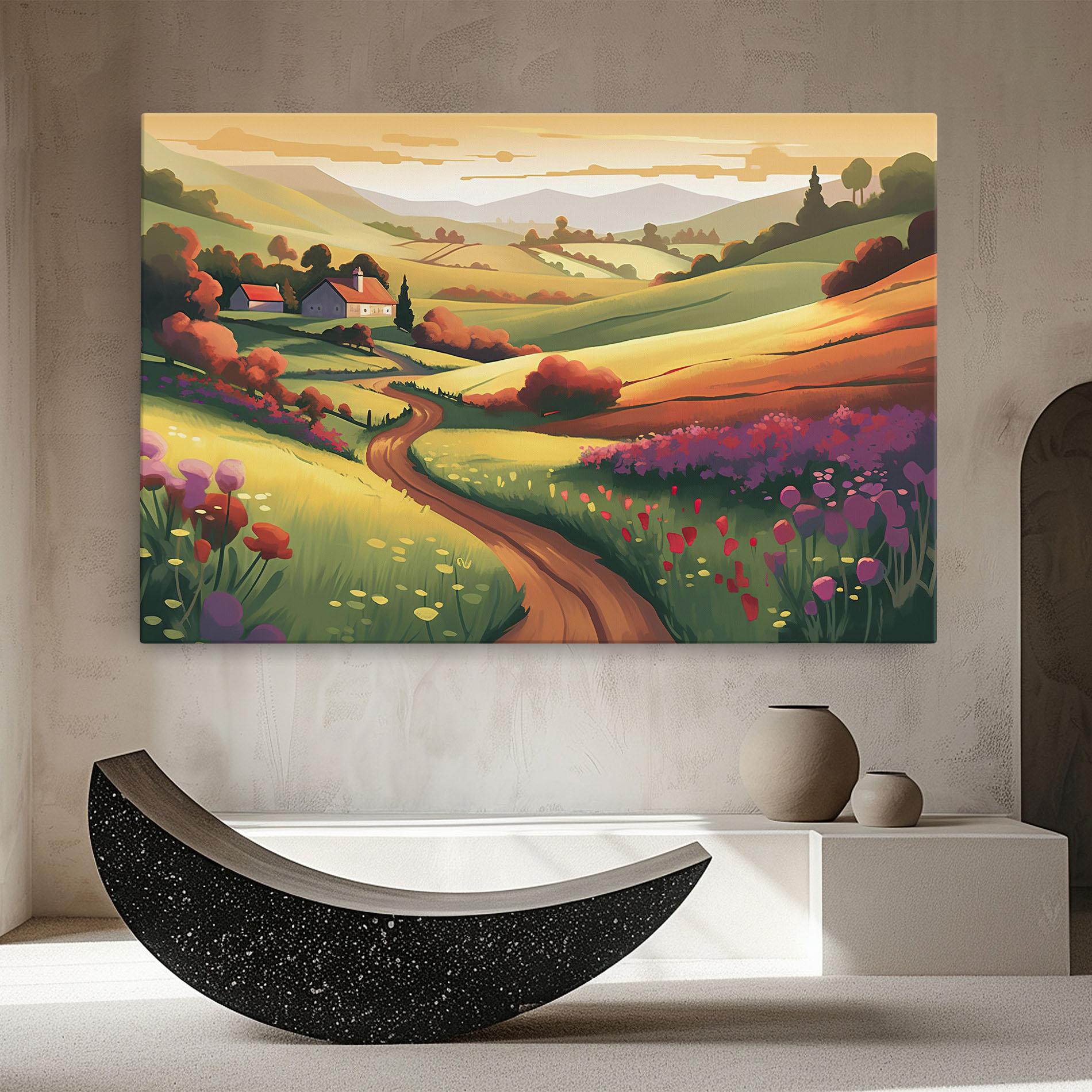 Tablou Canvas Countryside Charm mockup 8