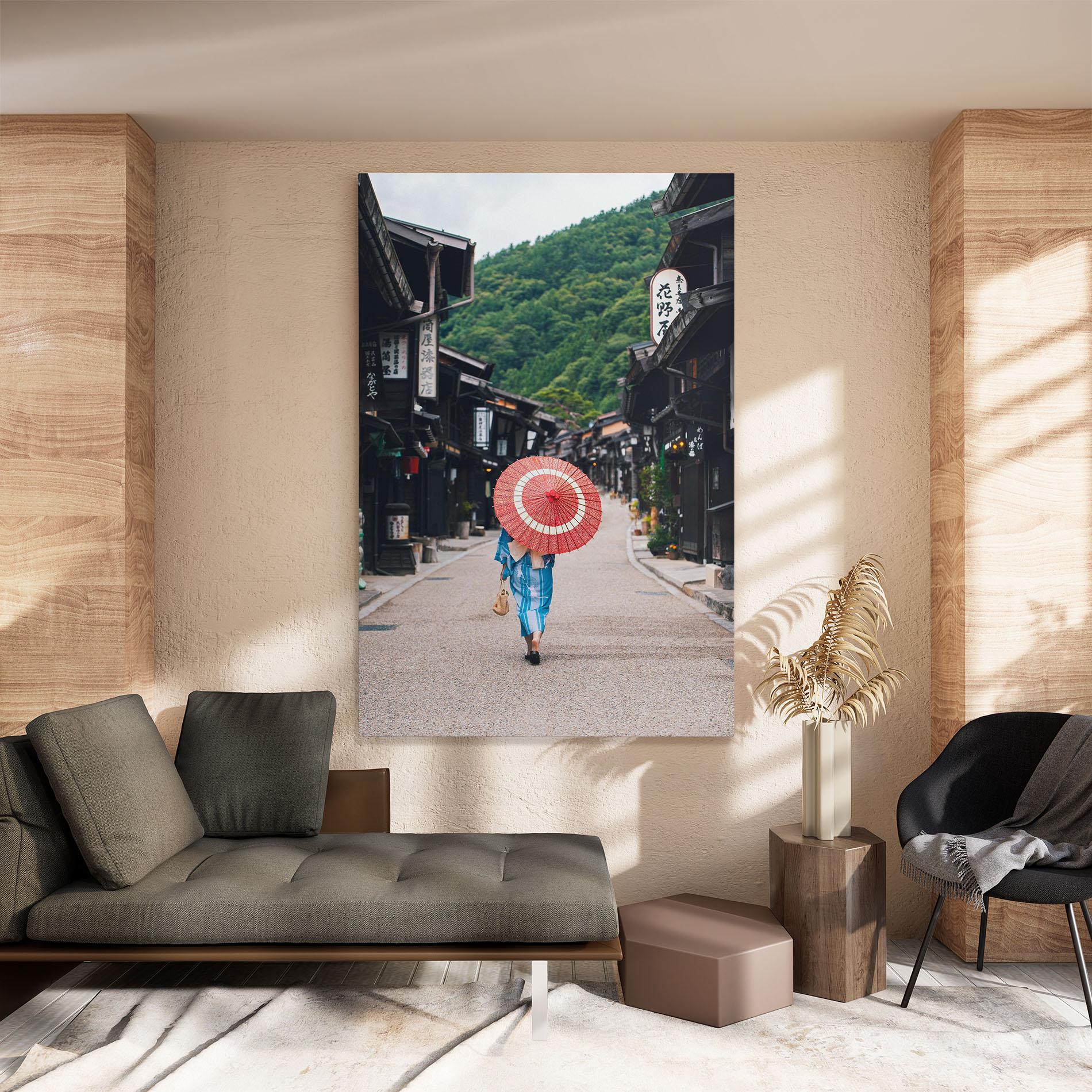 Tablou Canvas China Roads mockup 8