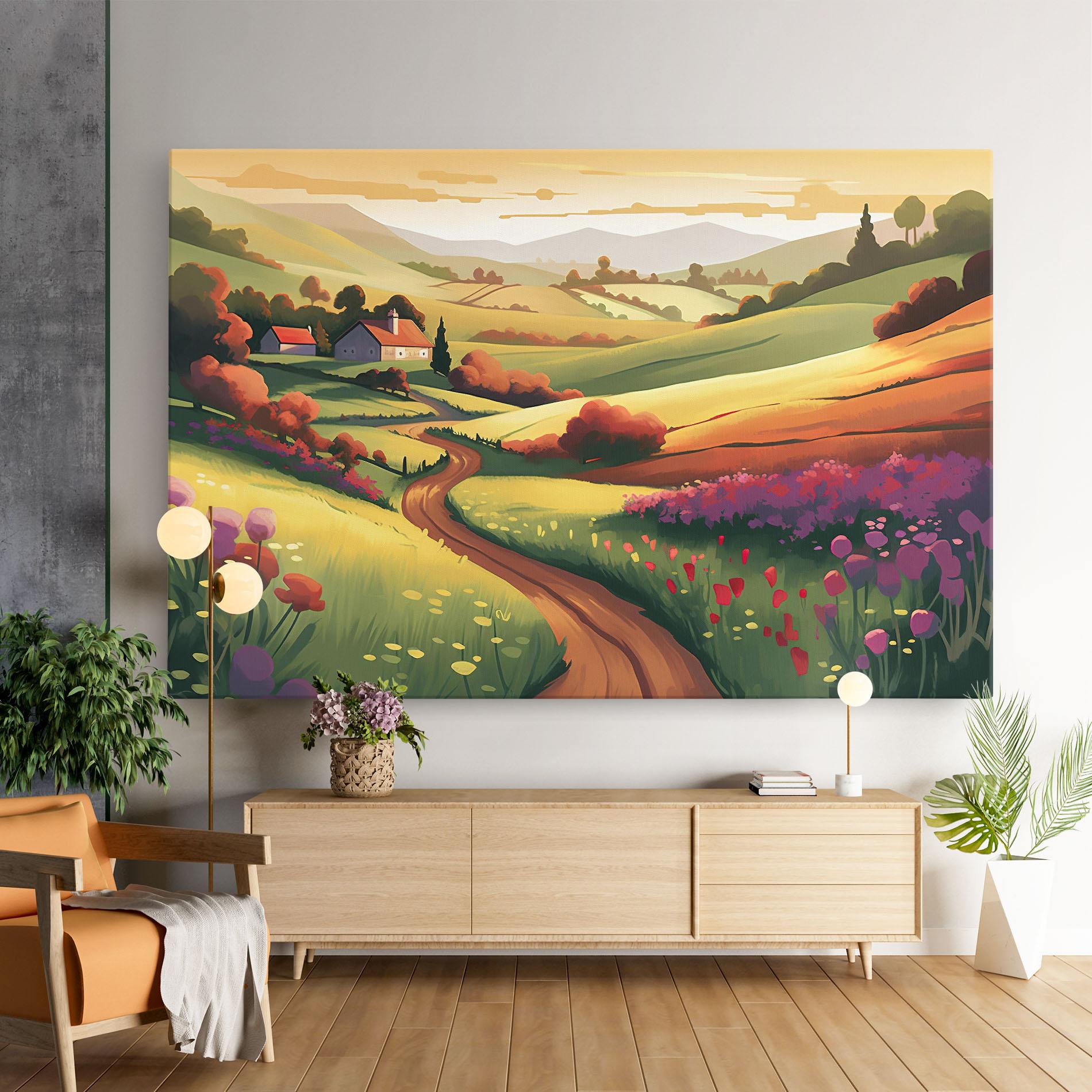 Tablou Canvas Countryside Charm mockup 9