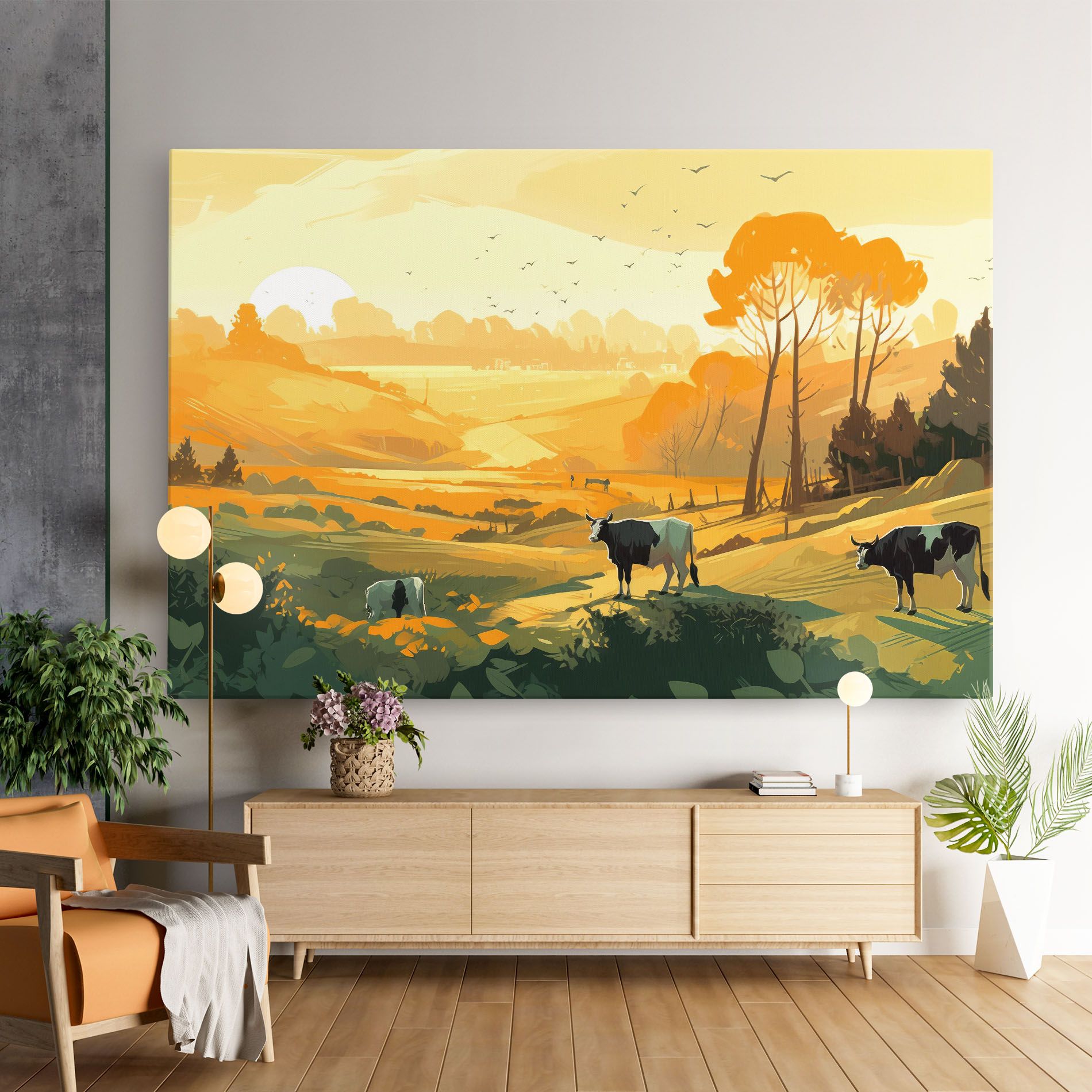 Farm With Sunlight mockup 9