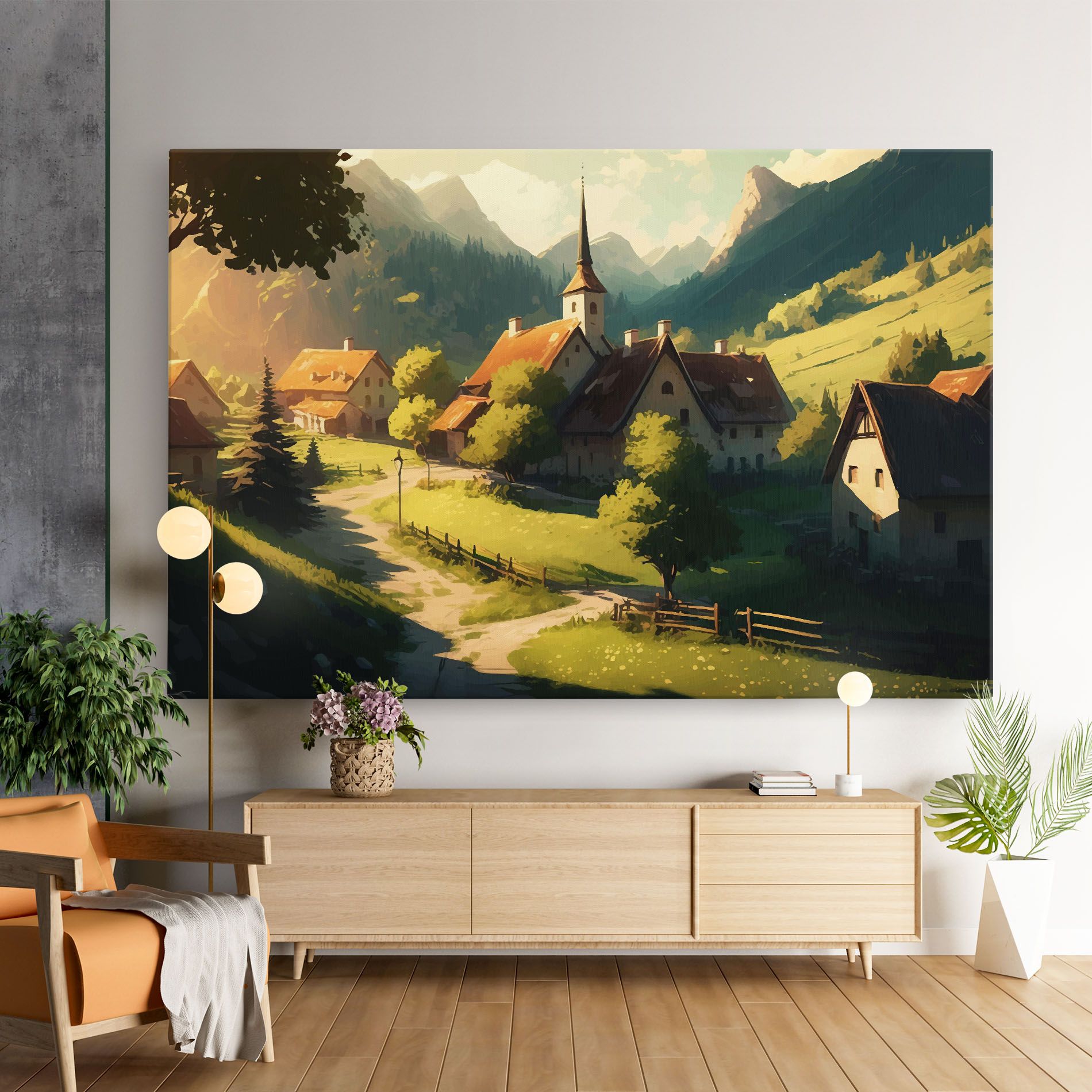 Village Dreamy View mockup 9