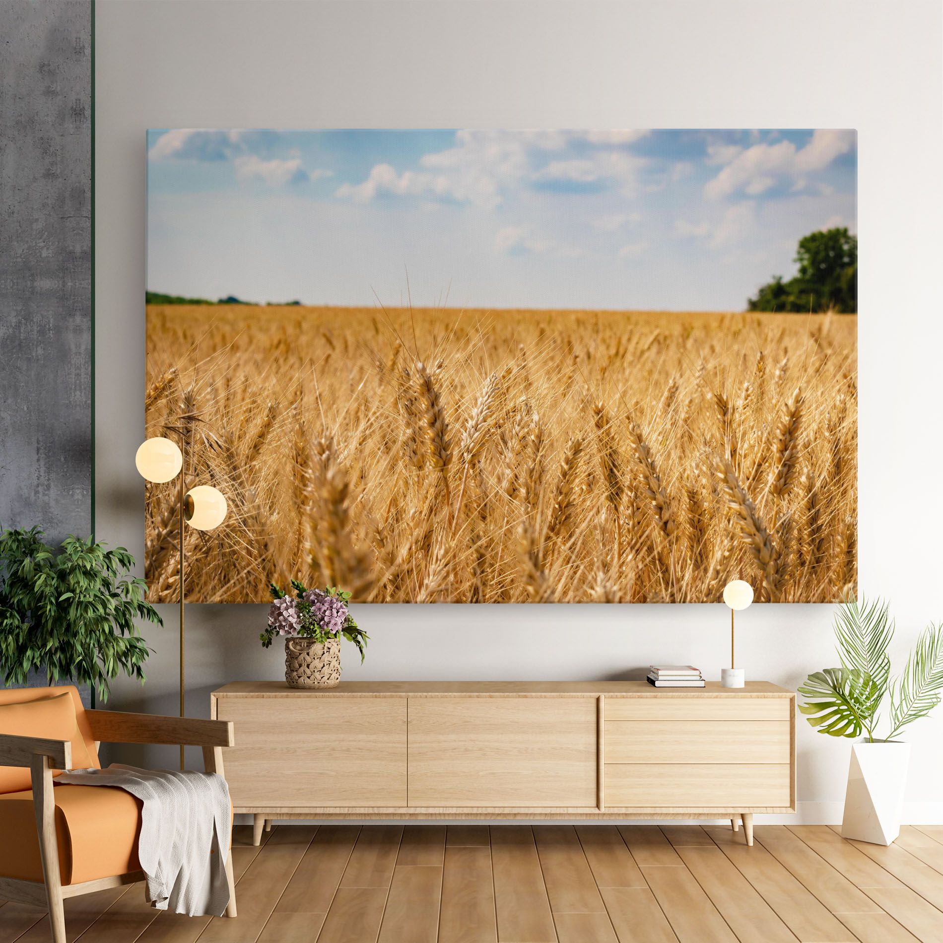 Wheat Land View mockup 9
