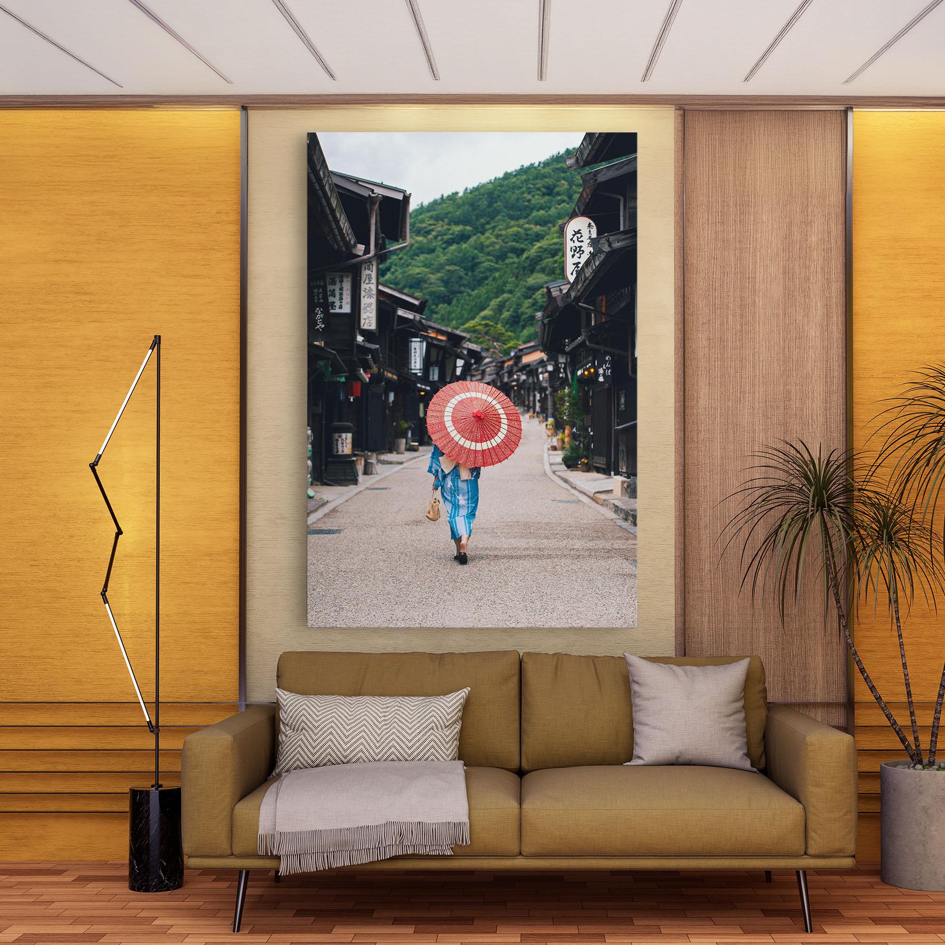 Tablou Canvas China Roads mockup 9