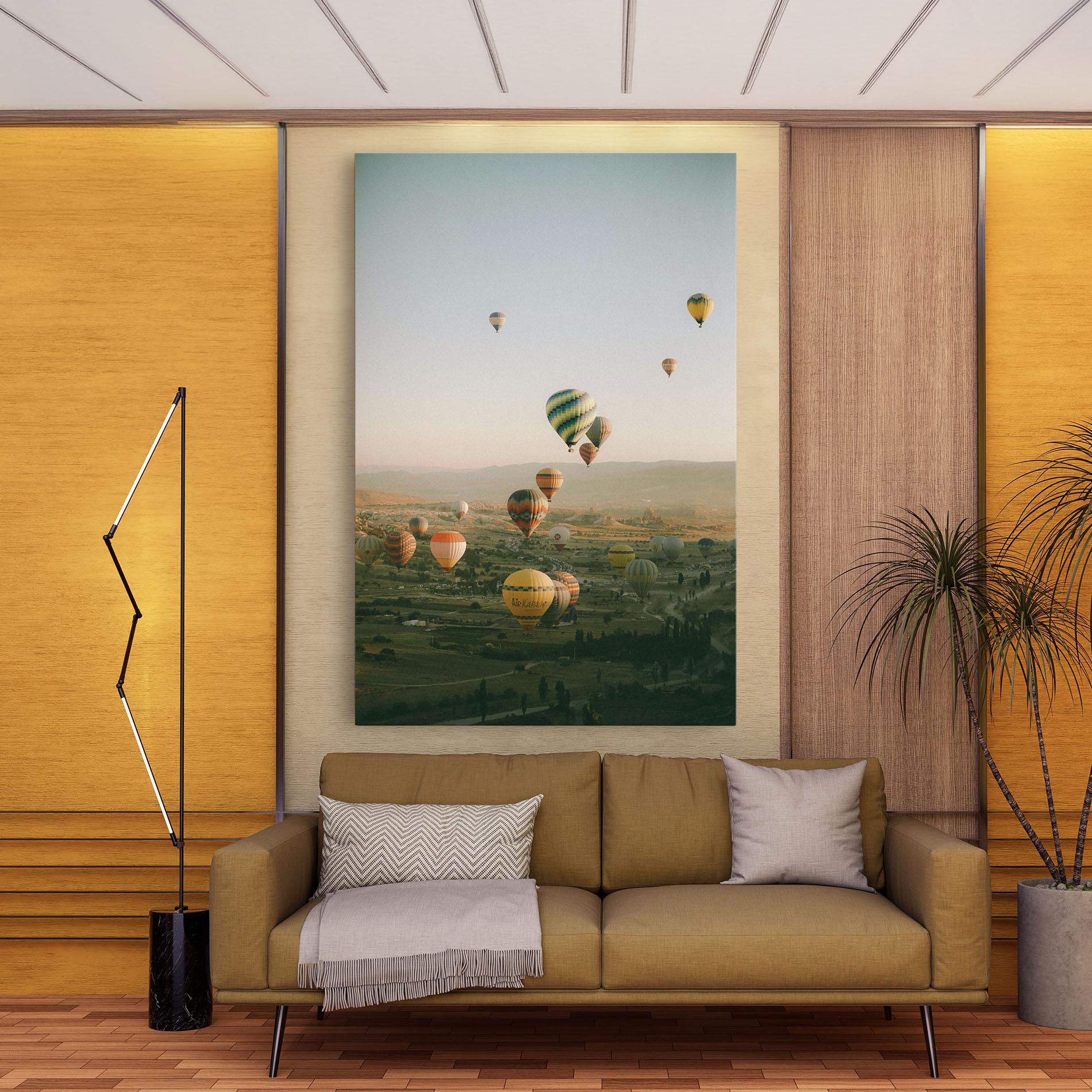 Tablou Canvas Hot Ballons mockup 9