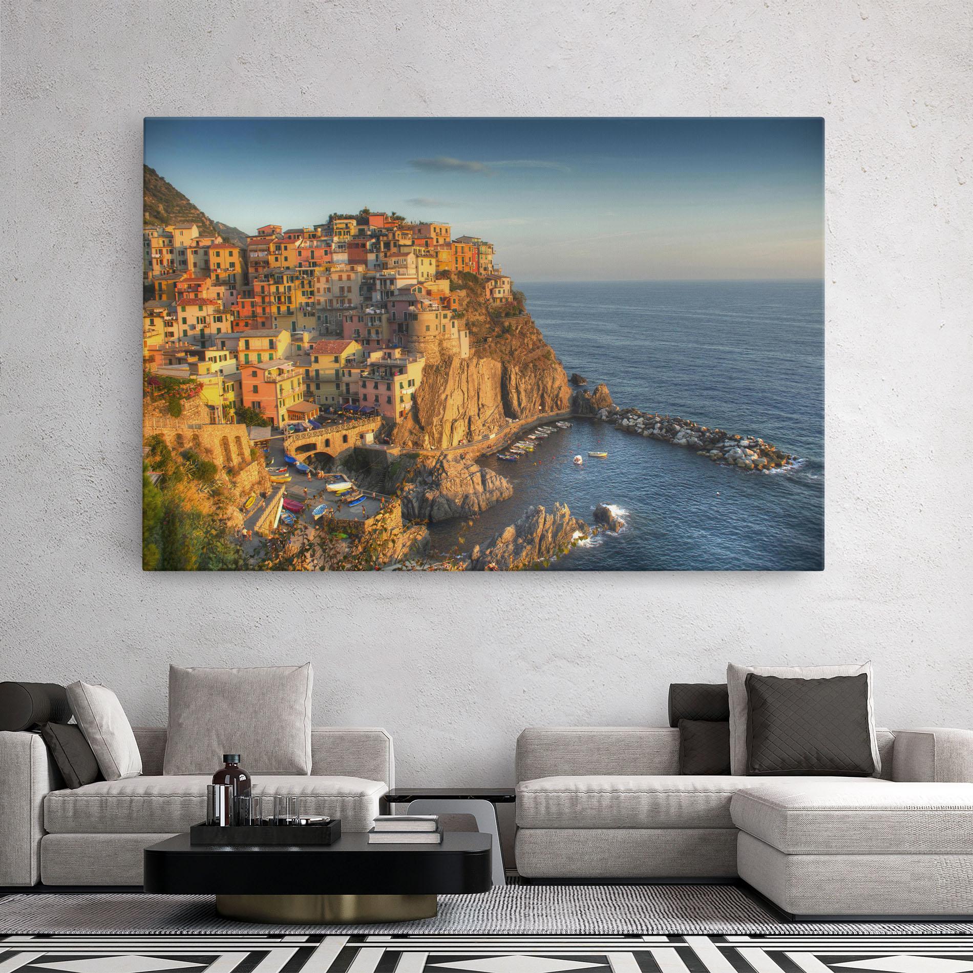 Tablou Canvas Cinque Terrre mockup 2