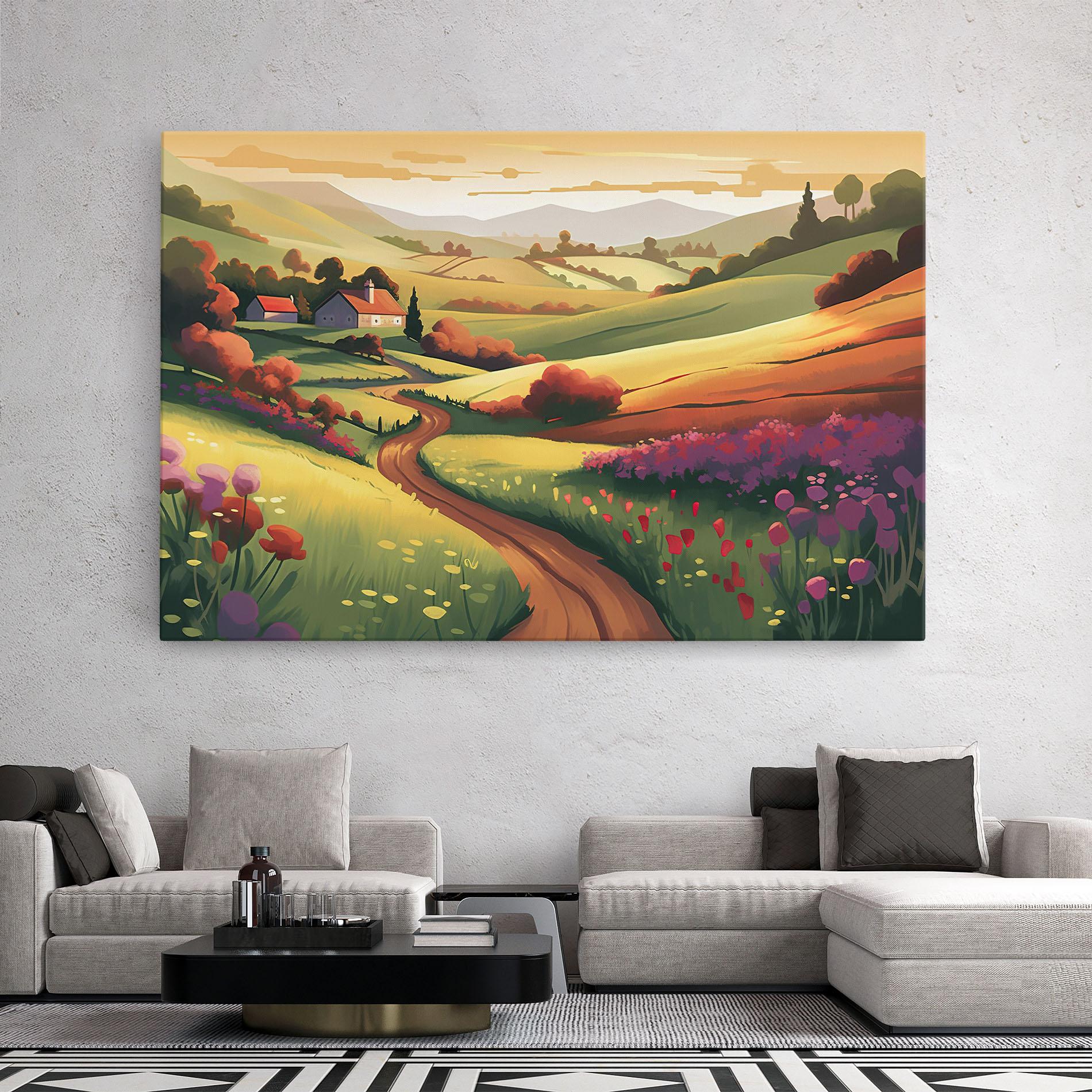 Tablou Canvas Countryside Charm mockup 2
