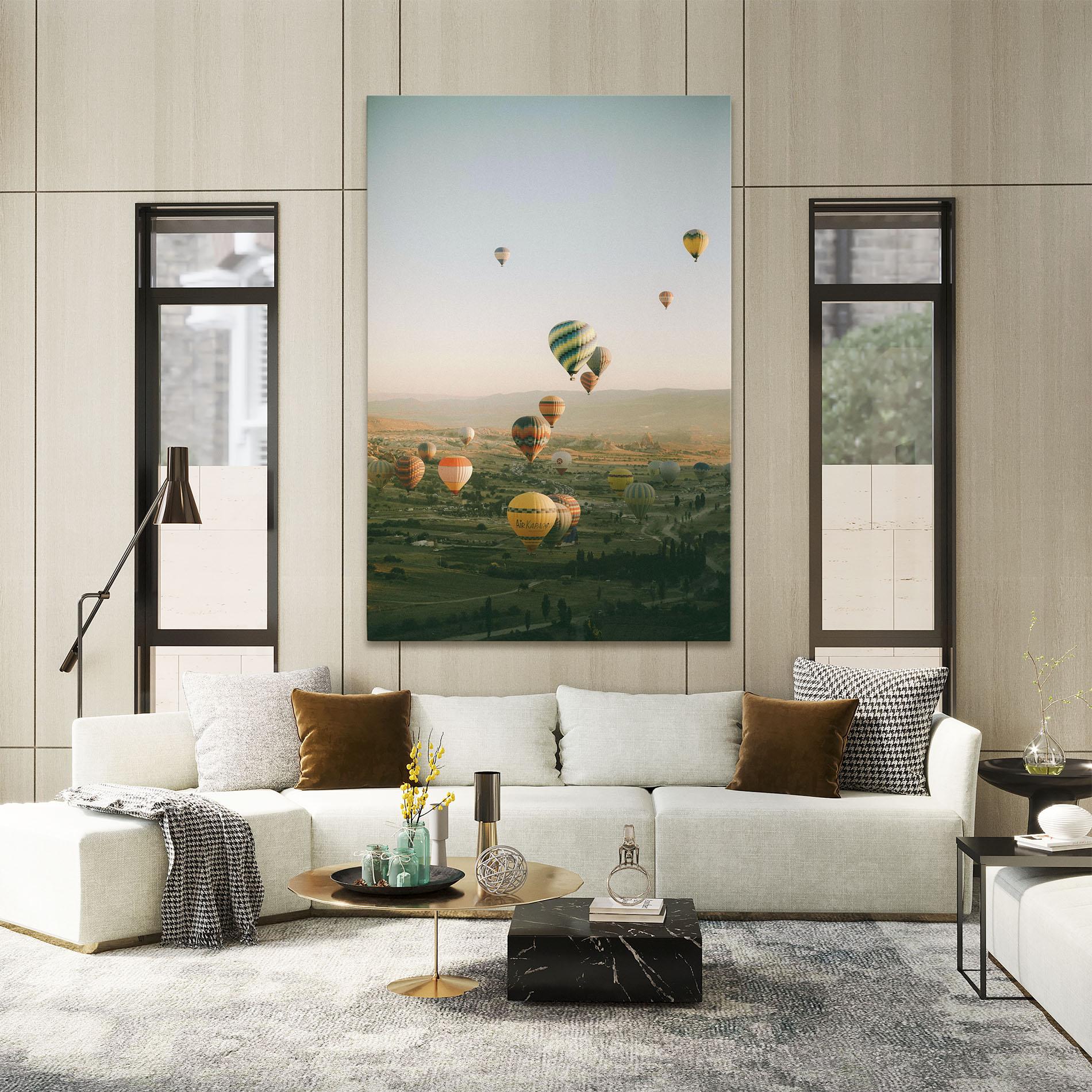 Tablou Canvas Hot Ballons mockup 2