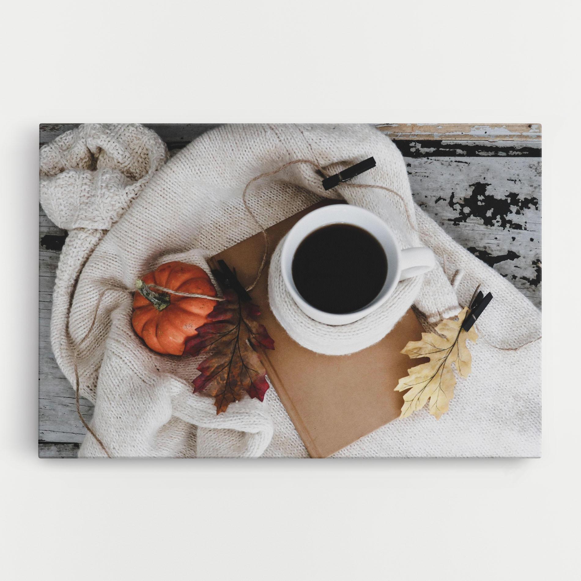 Tablou Canvas Autumn Coffee mockup 0