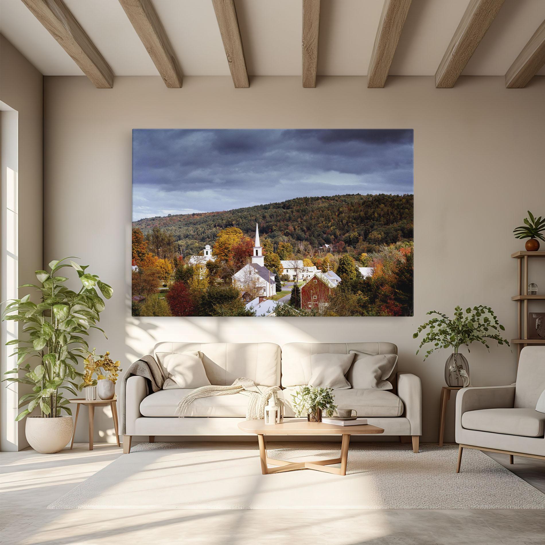 Tablou Canvas Autumn Trees mockup 6