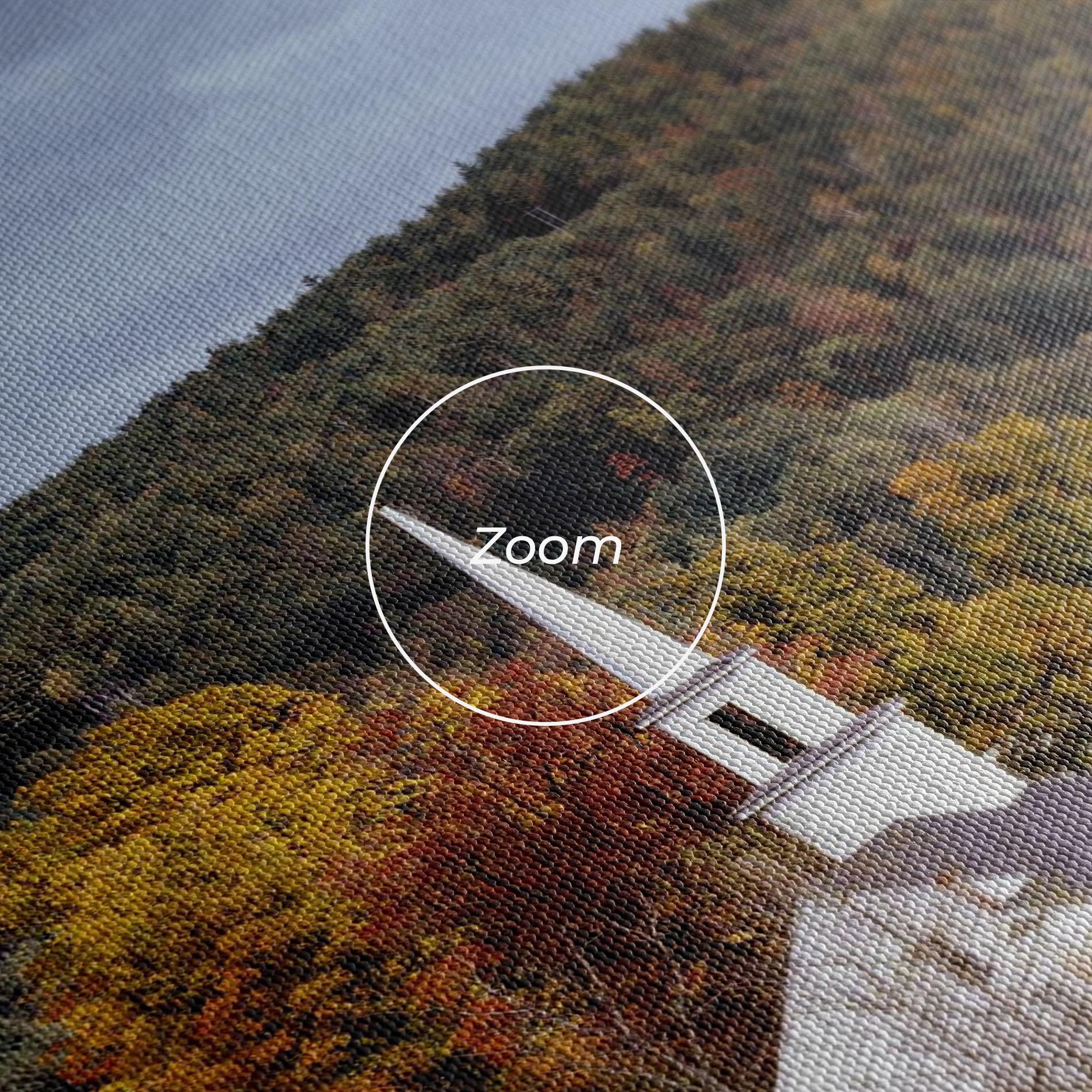 Tablou Canvas Autumn Trees mockup 3