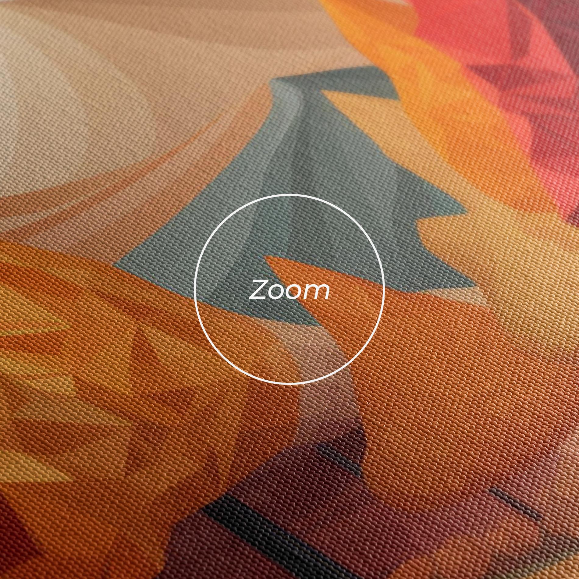 Tablou Canvas Colorful Trees Art mockup 3