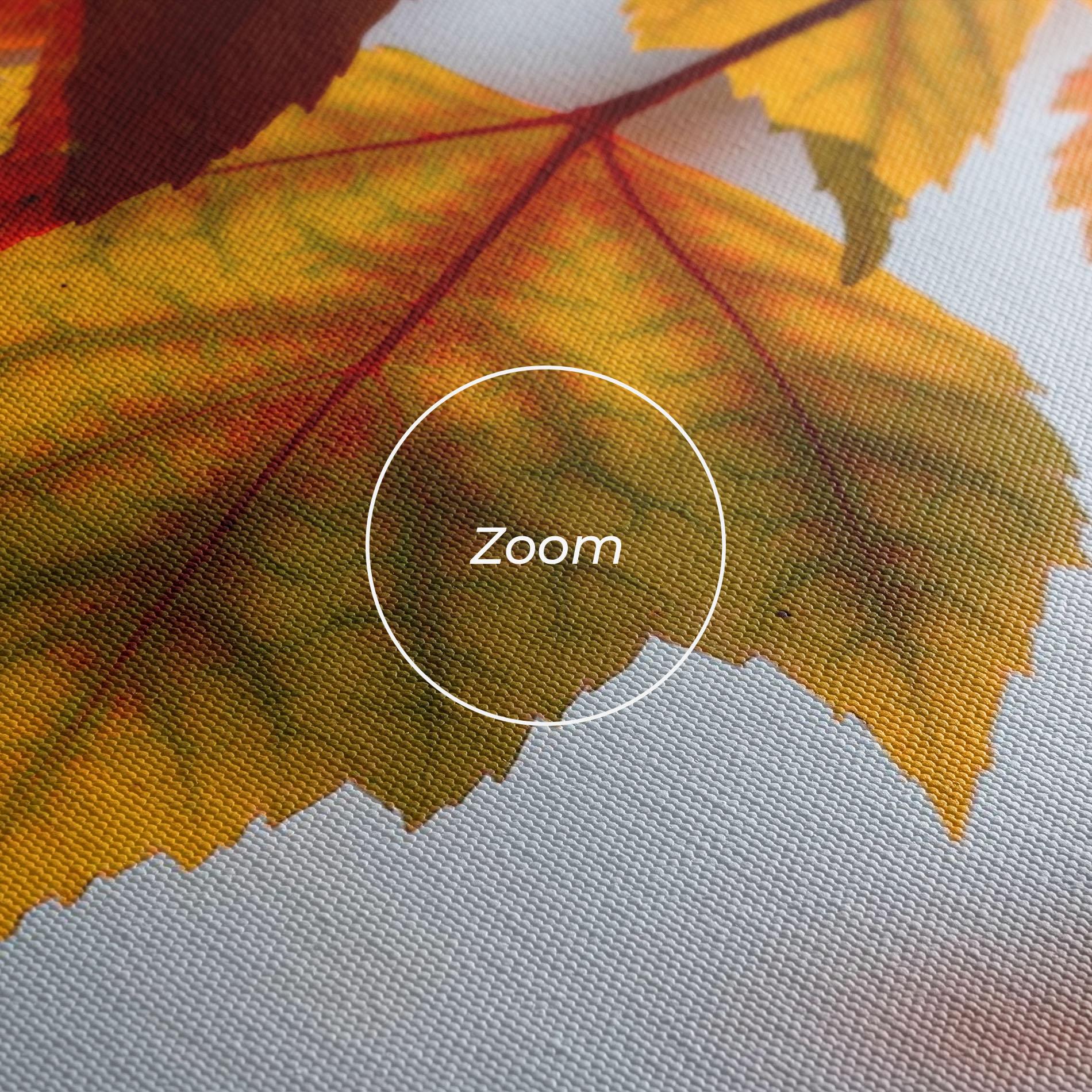 Tablou Canvas Red Yellow Autumn mockup 3