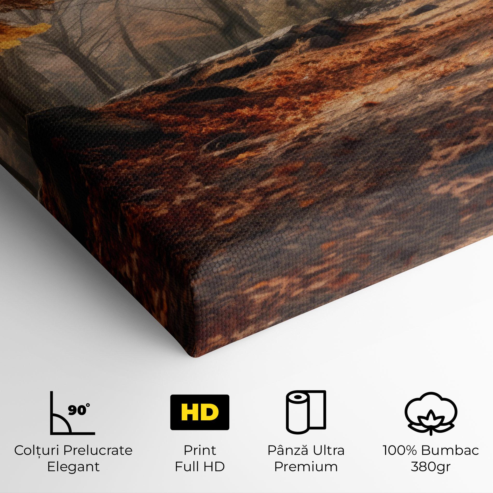 Tablou Canvas Autumn Forest mockup 4