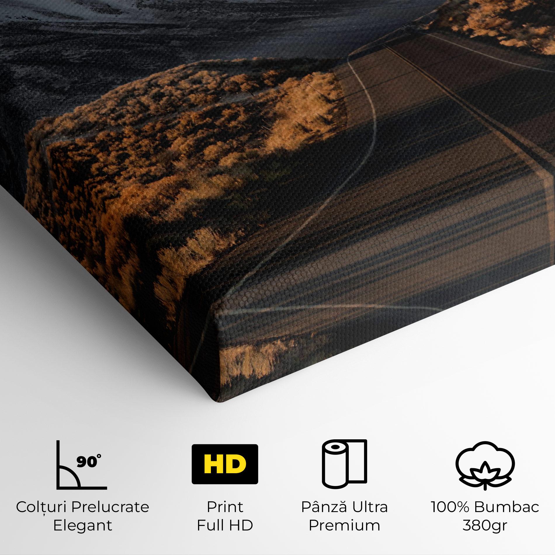 Tablou Canvas Autumn Mountain View mockup 4