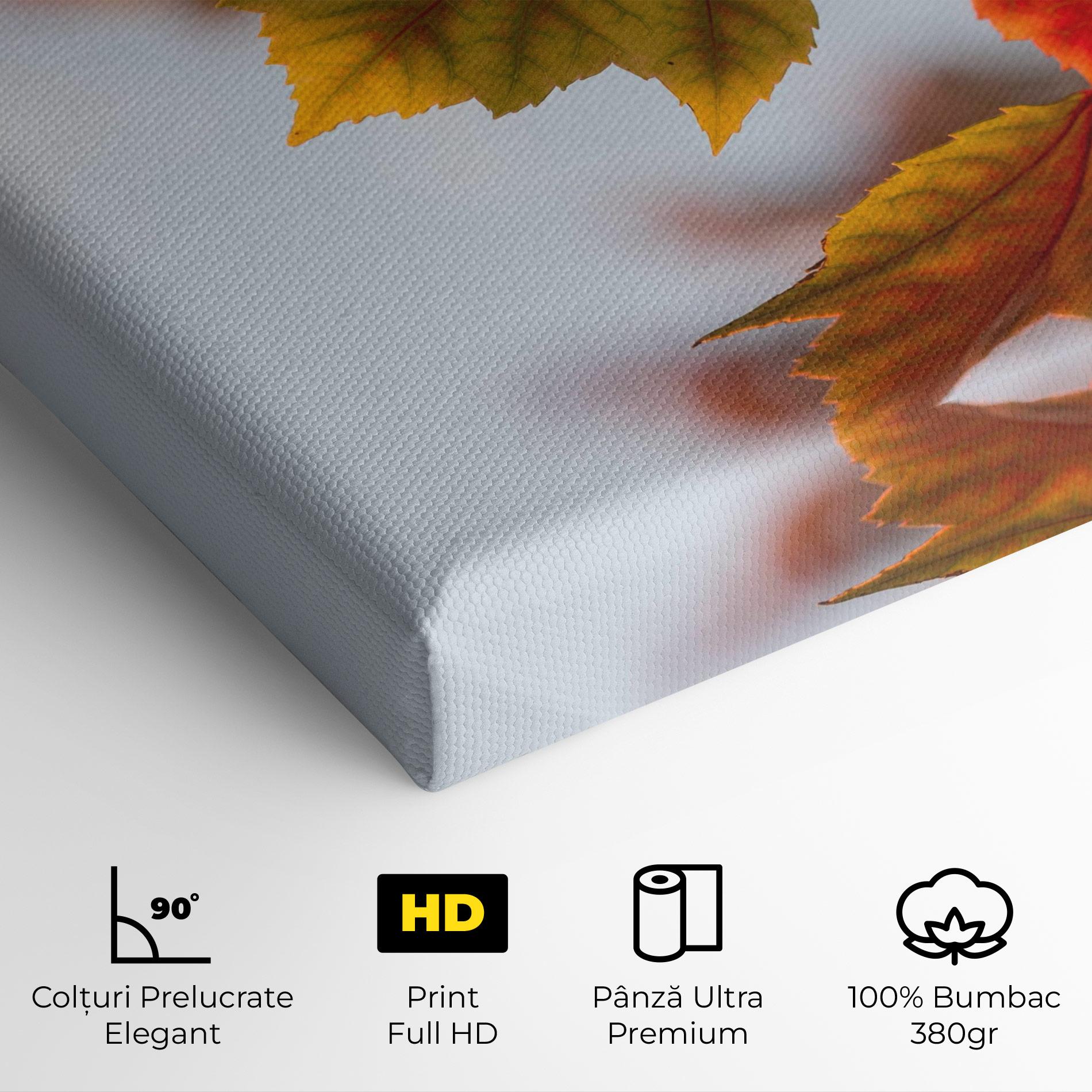 Tablou Canvas Red Yellow Autumn mockup 4