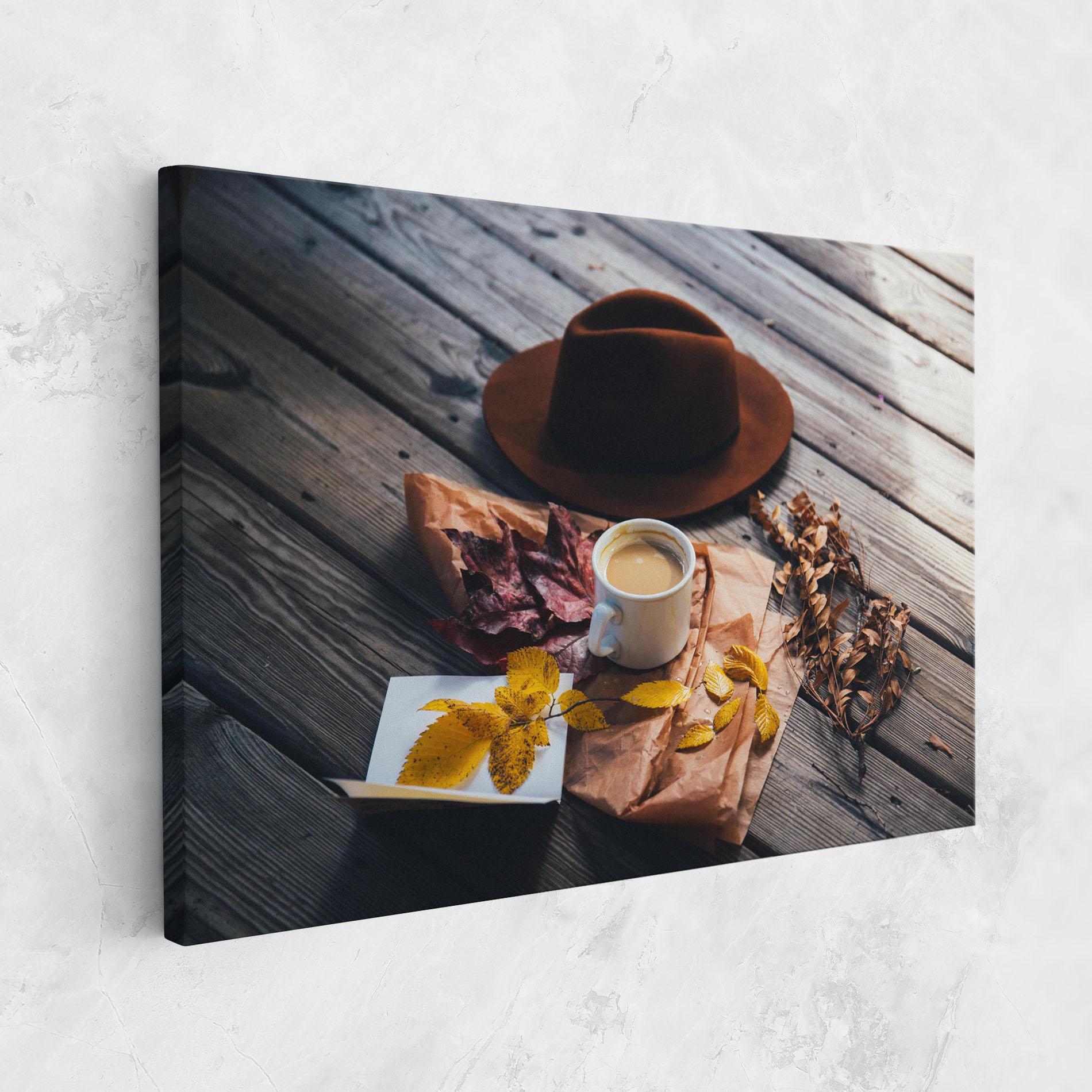 Tablou Canvas Autumn Coffee Vibe mockup 1