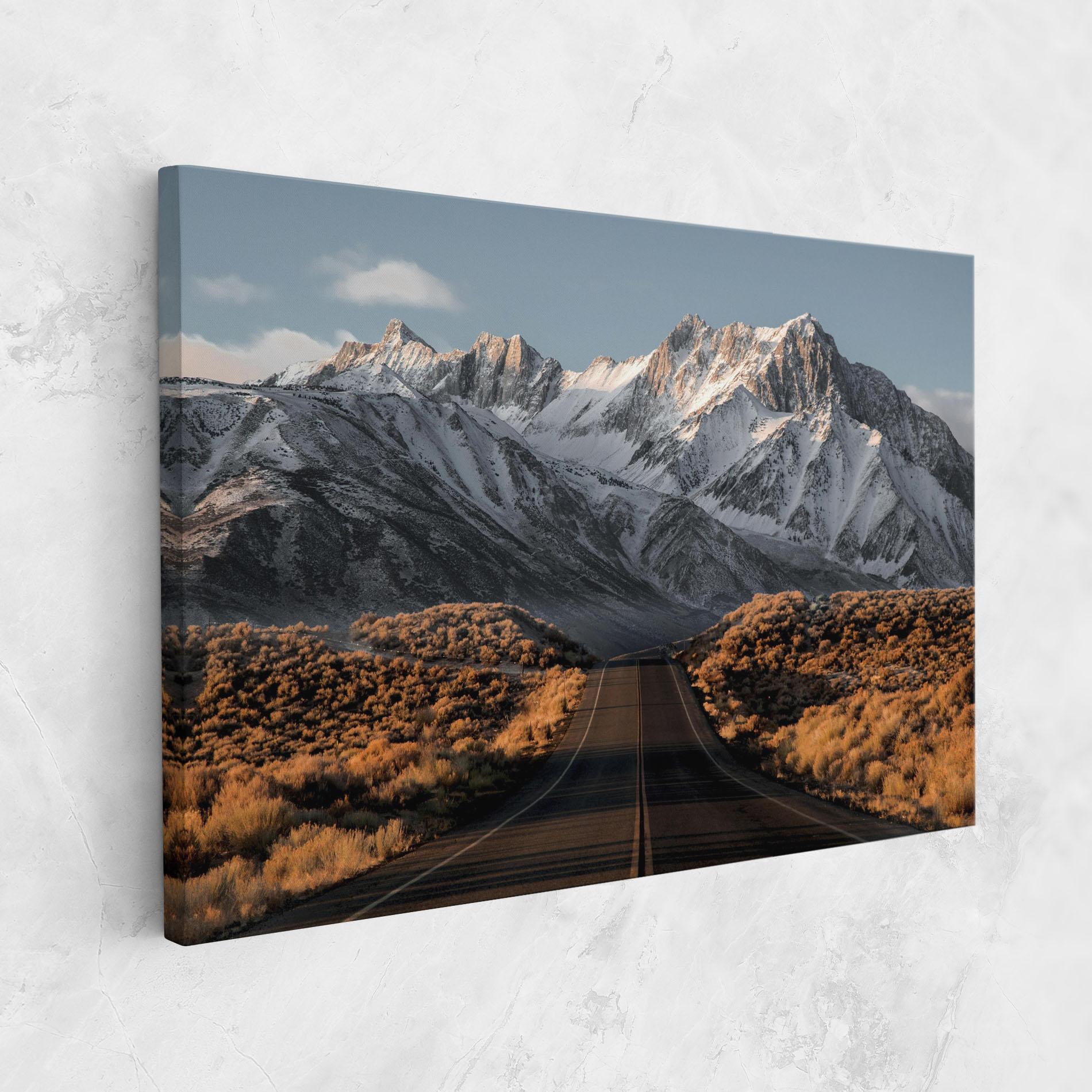 Tablou Canvas Autumn Mountain View mockup 1
