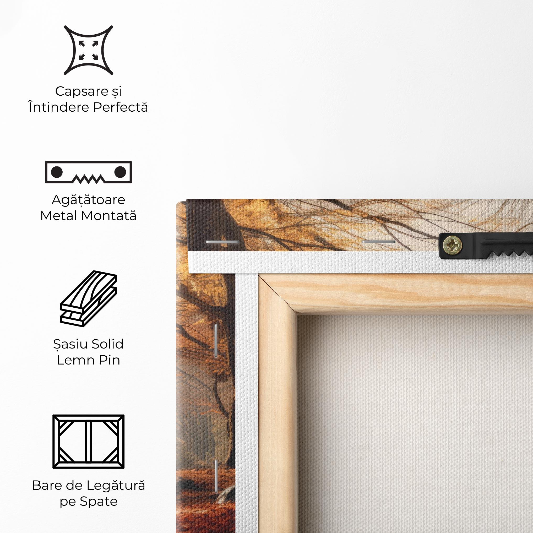 Tablou Canvas Autumn Forest mockup 5