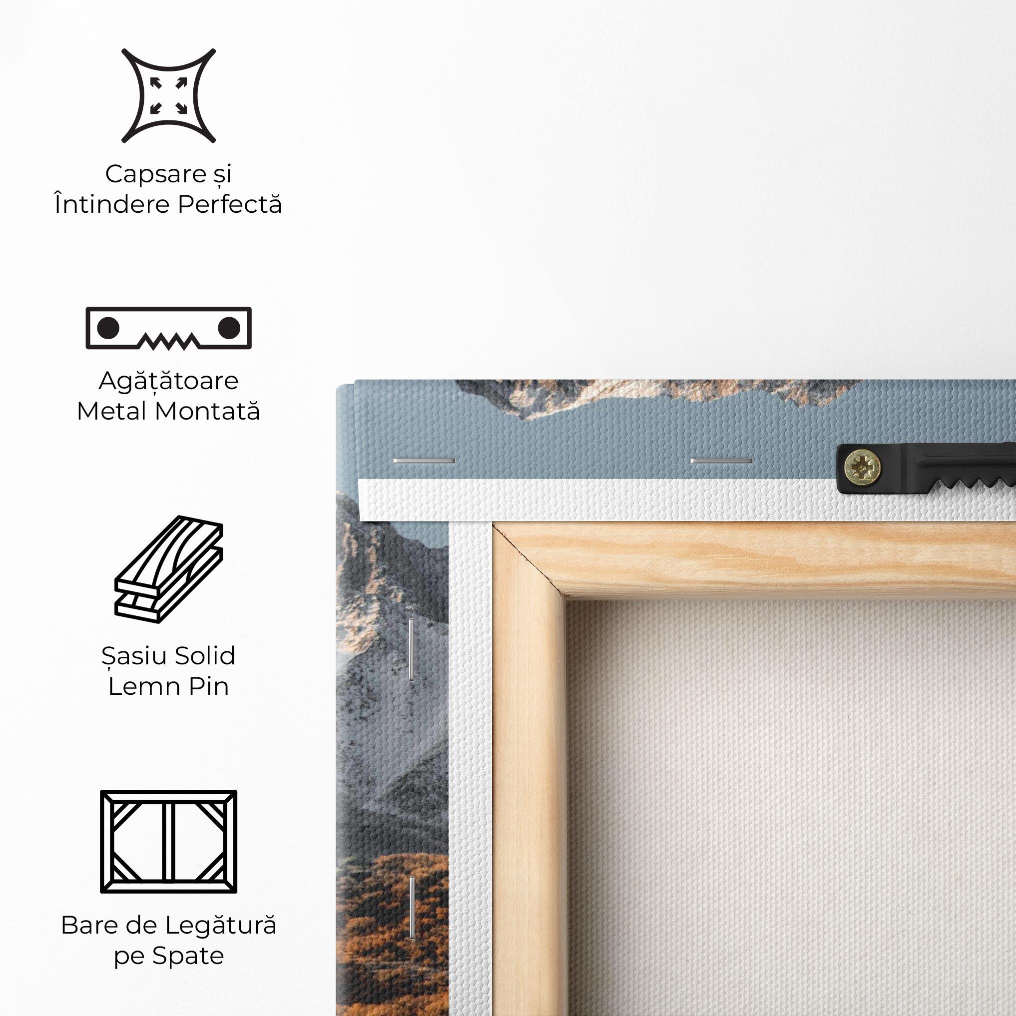 Tablou Canvas Autumn Mountain View mockup 5