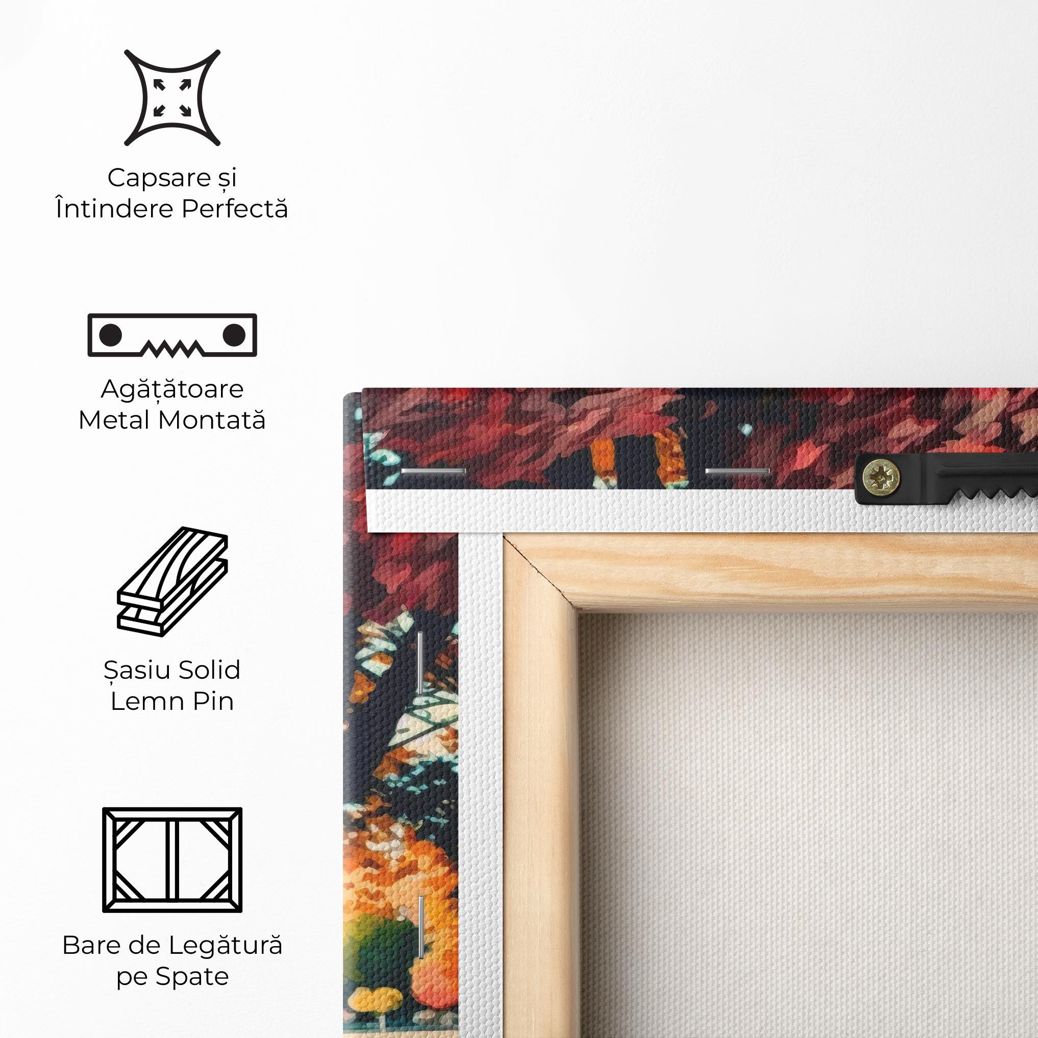 Tablou Canvas Autumn Park mockup 5